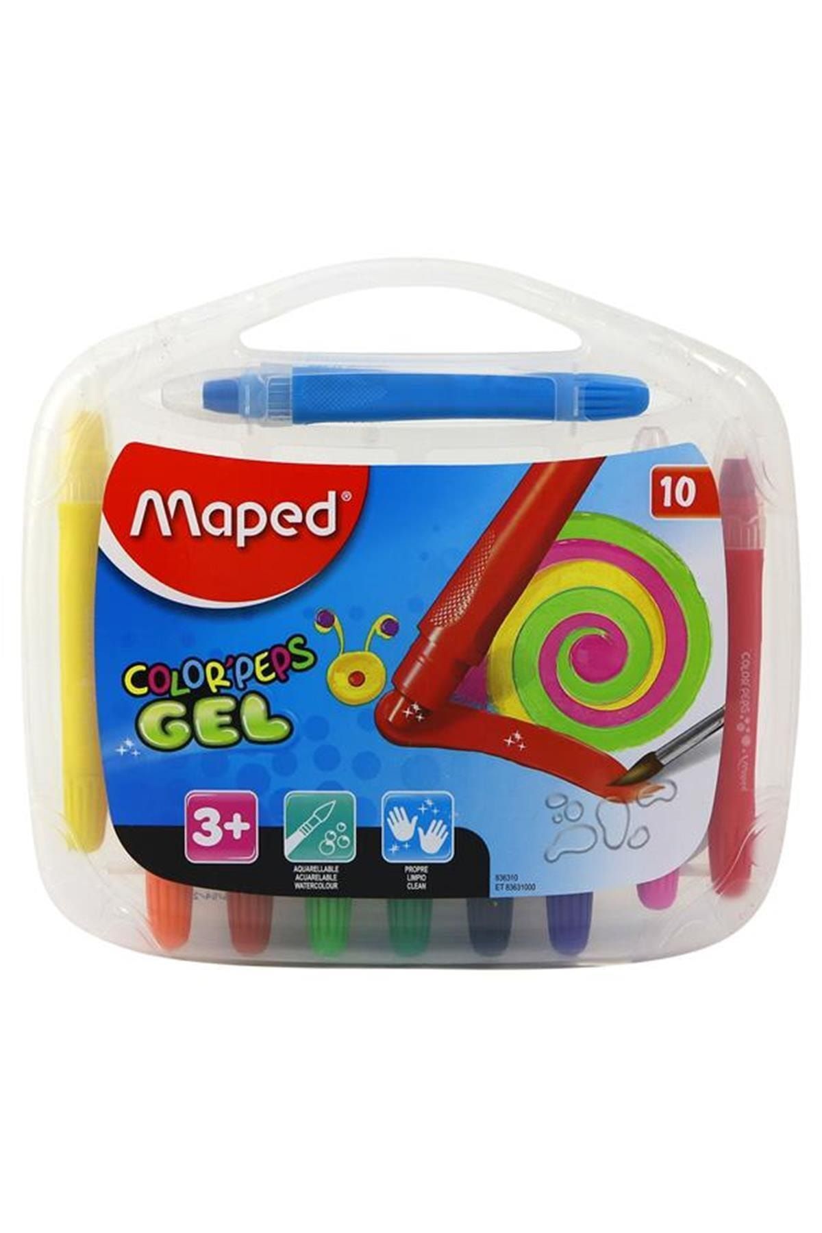Maped 10 Renk Jel Mum Boya