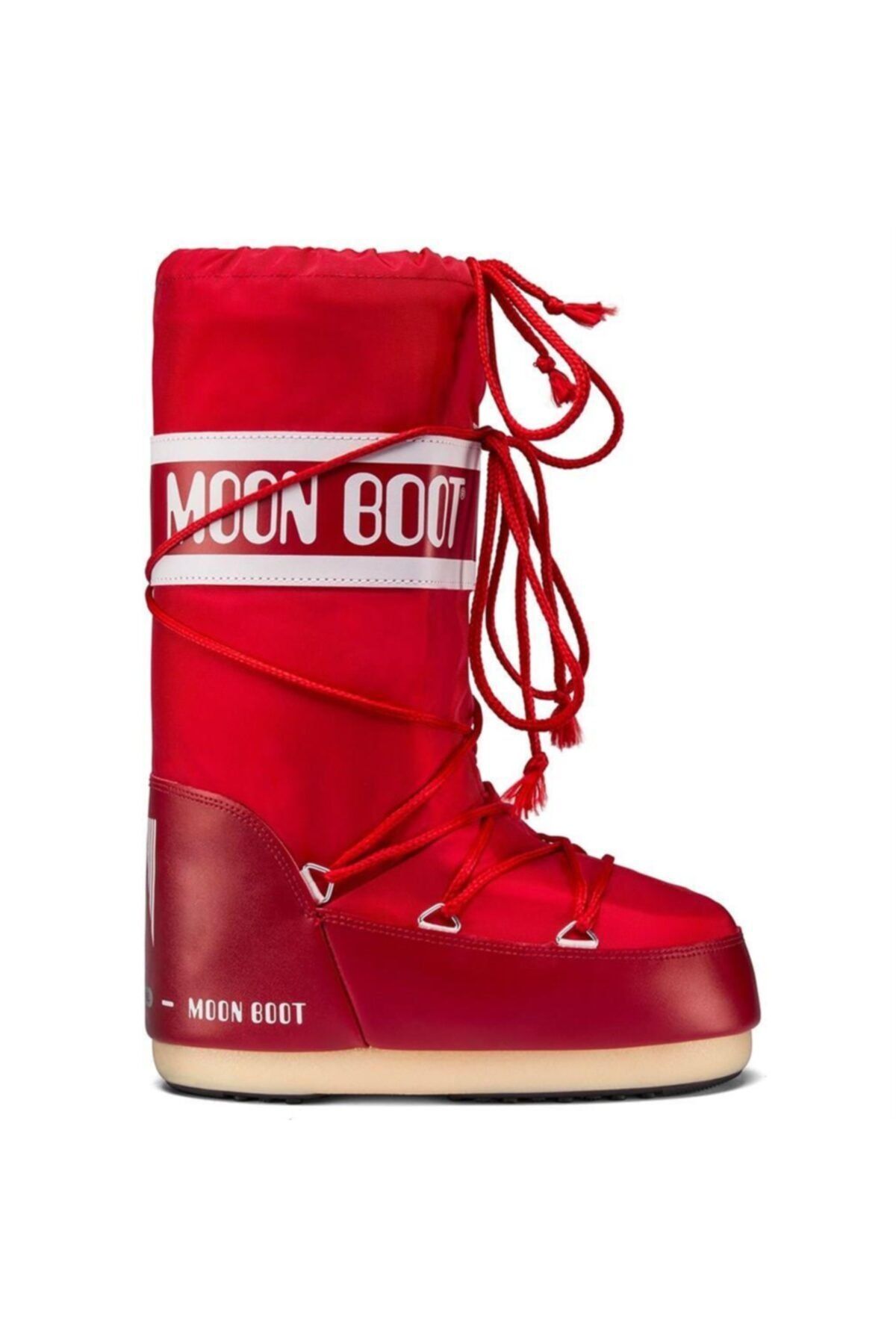MOON BOOT Nylon Kadın Kar Botu Kırmızı 14004400