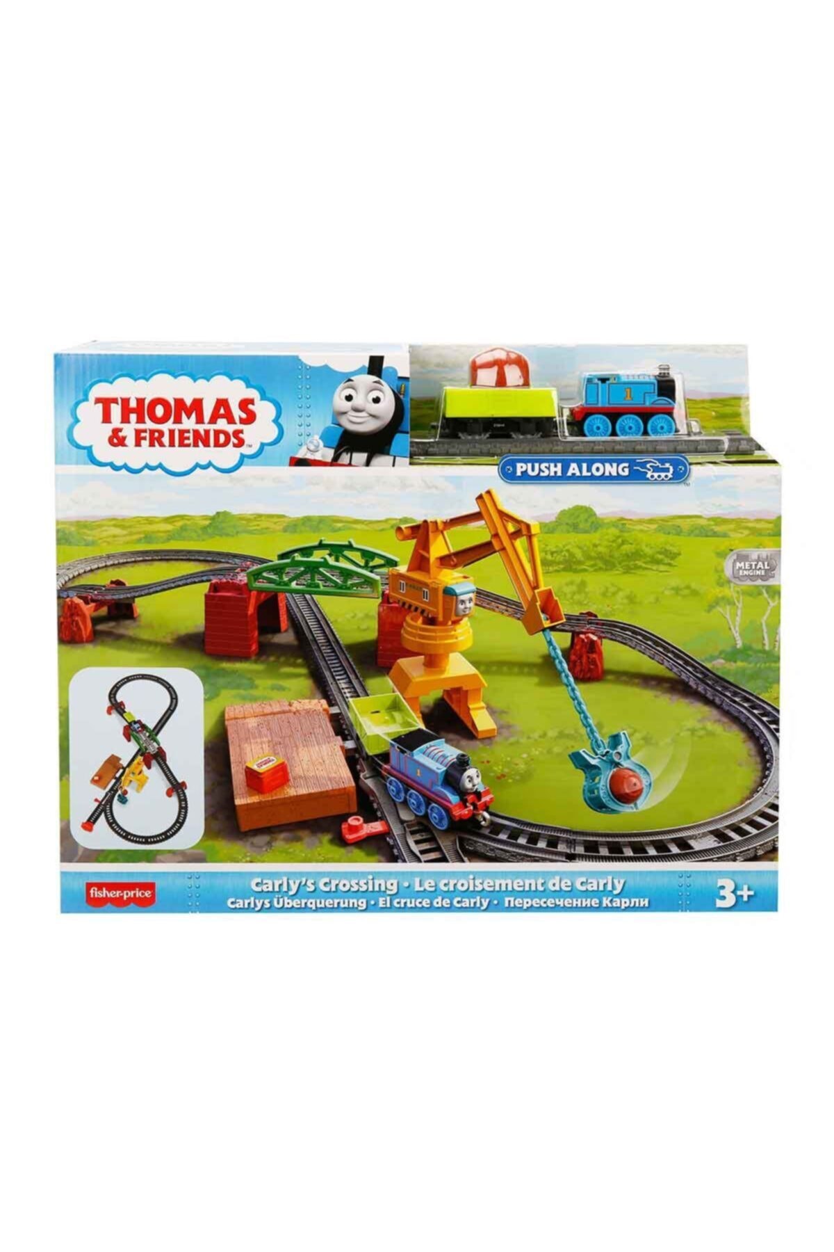 toysandmore thomas Tren Ve Friends Carly'nin Geçidi Oyun Seti Gxd48 Oyuncak Orjinal