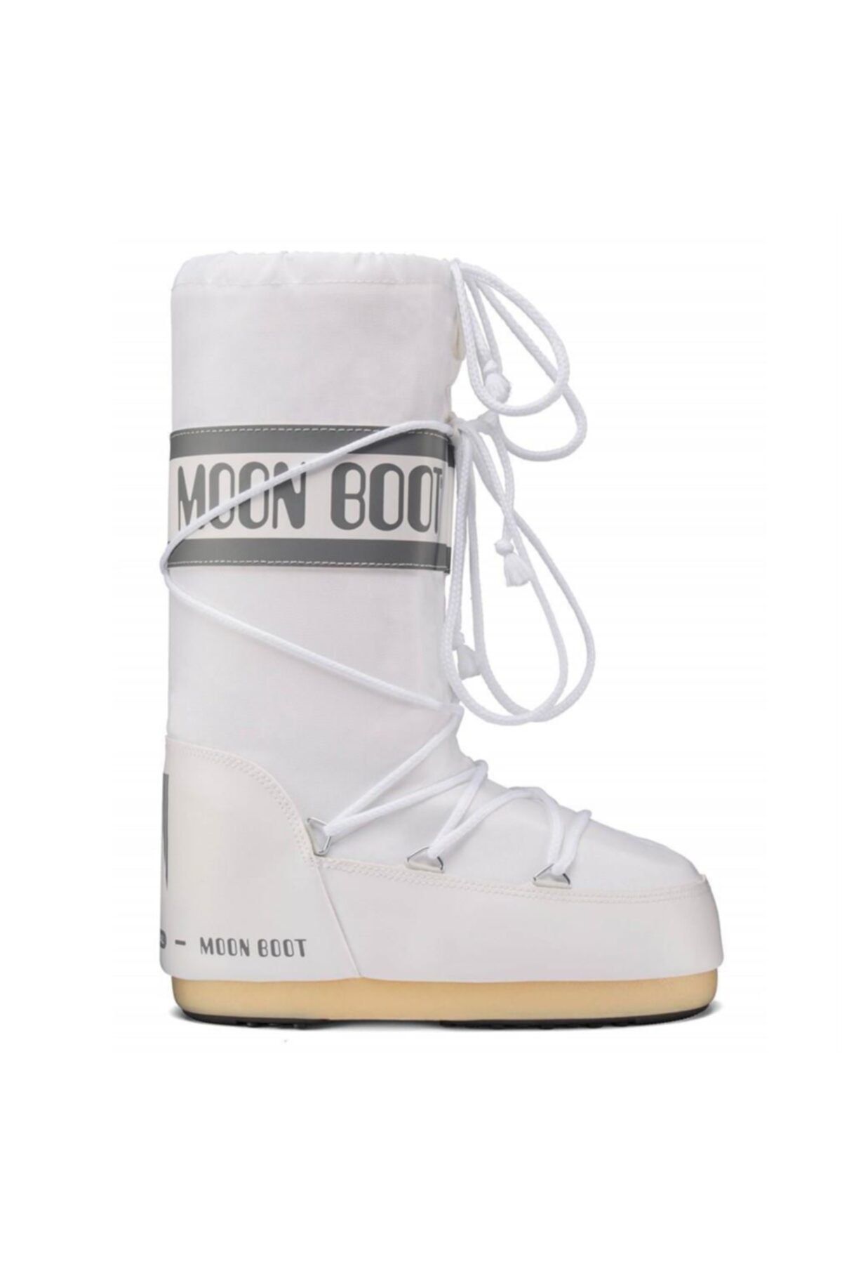 MOON BOOT Nylon Kadın Kar Botu Beyaz 14004400