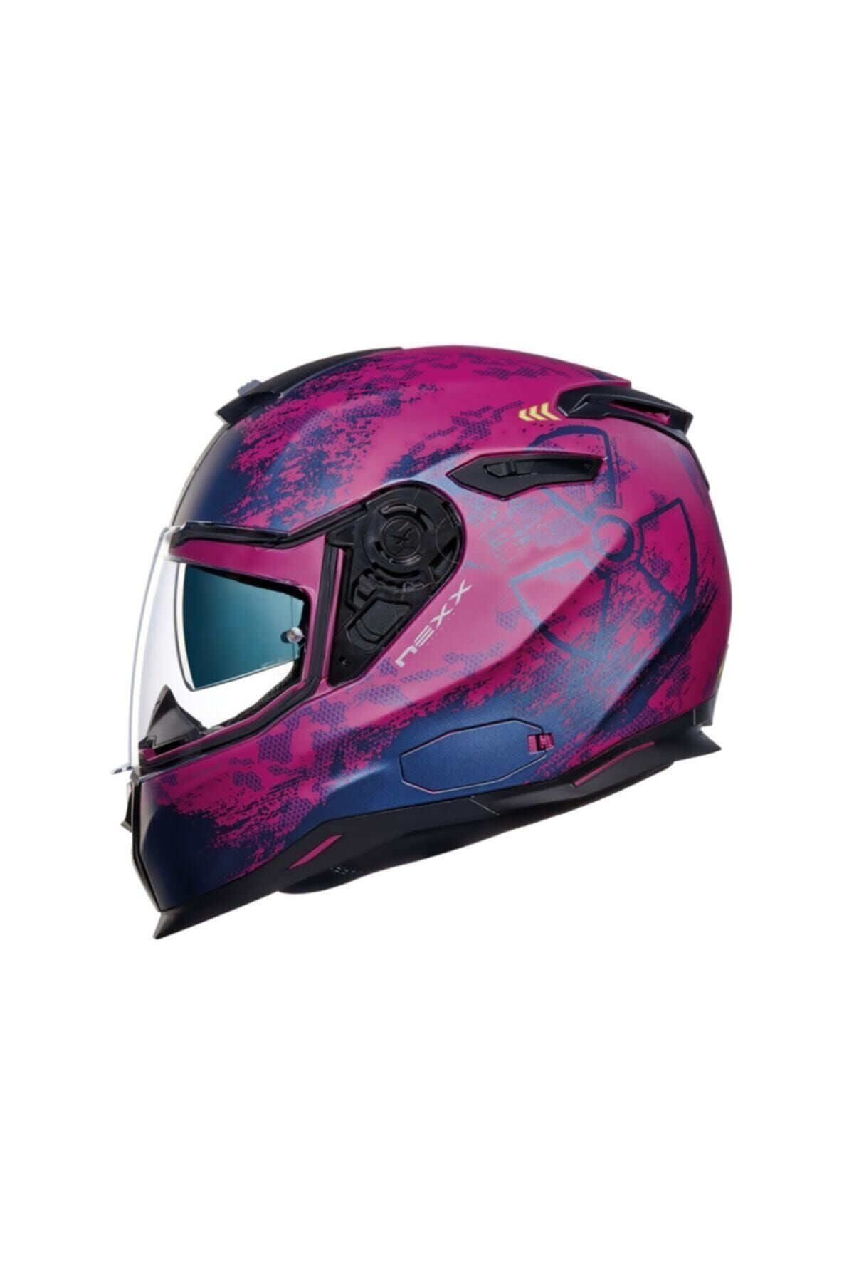 LS2 Nexx Sx.100 Toxıc Mat Mor Kask