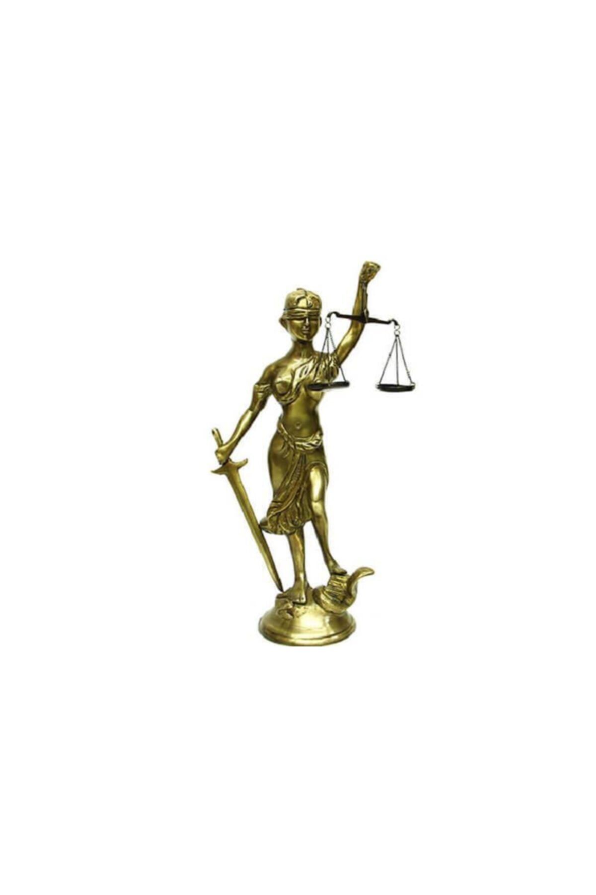 ASVASHOP Adalet Kadını Terazili Biblo Dekoratif Hediyelik
