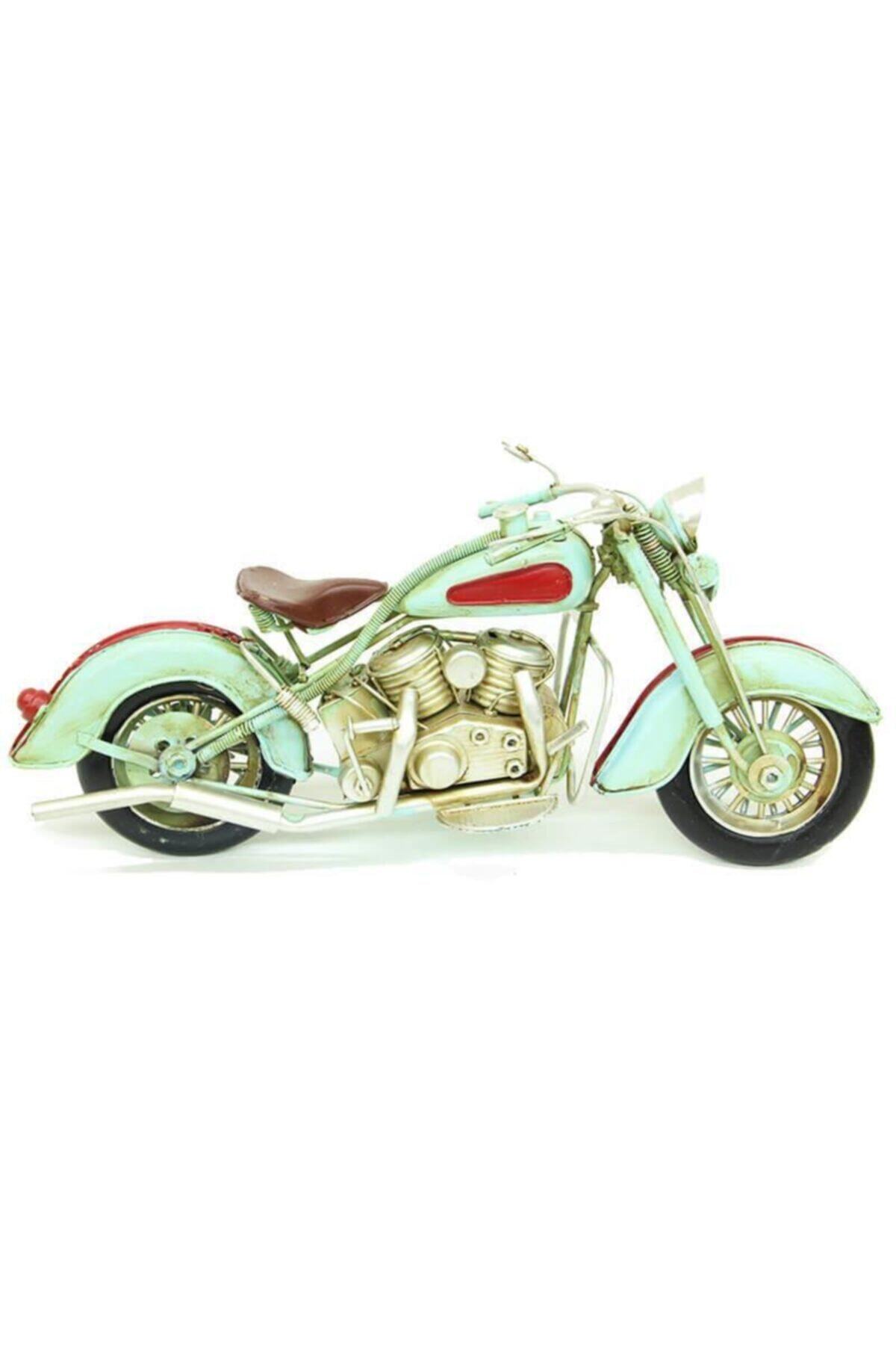 ASVASHOP Dekoratif Metal Motosiklet Vintage Dekoratif Ev Ofis Hediyelik