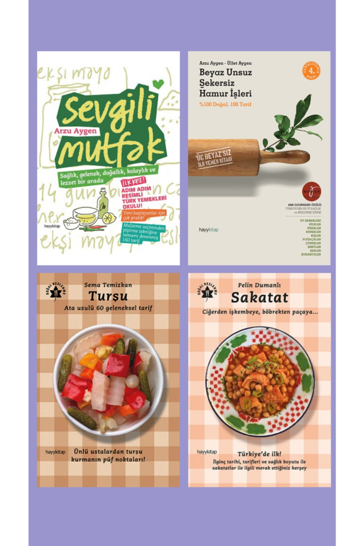 Hayykitap Sevgili Mutfağım Seti - 4 Kitap