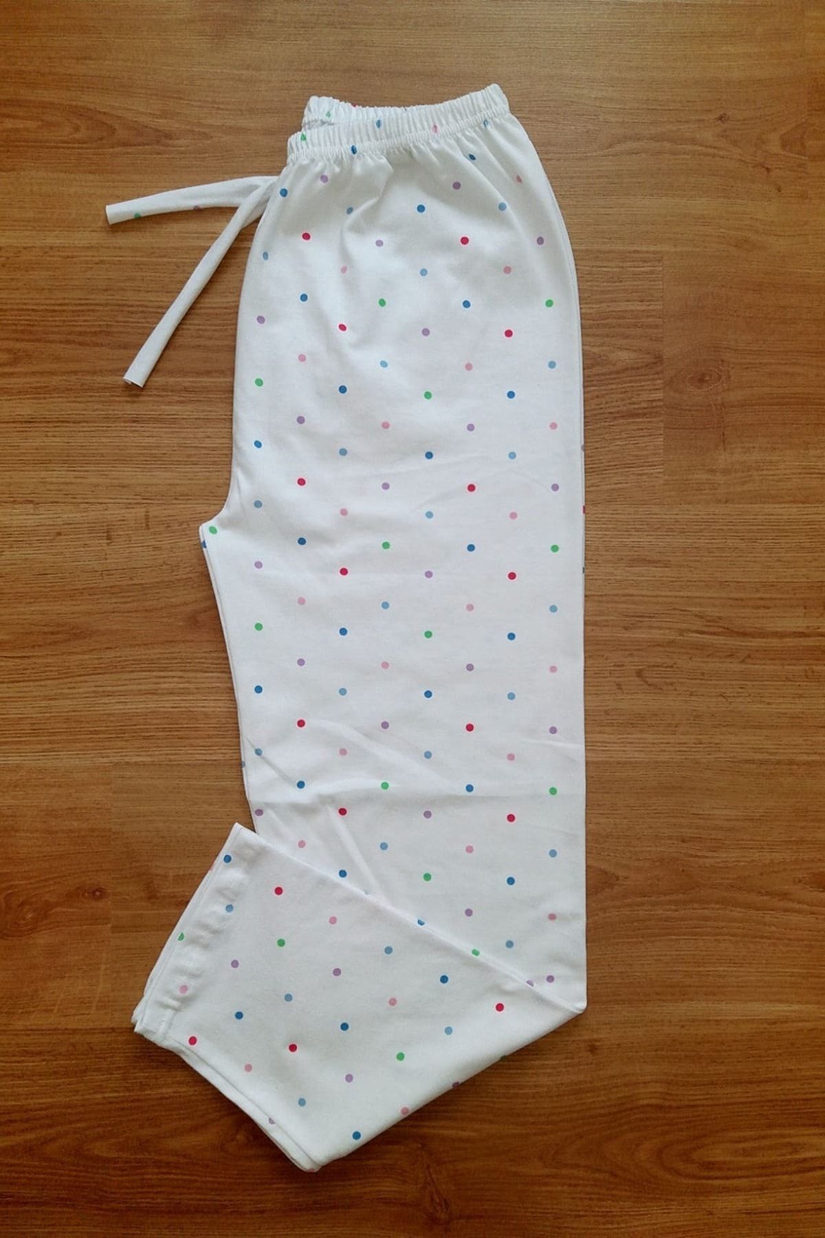 BERA TEKSTİL Kadın Puantiyeli Penye Pijama
