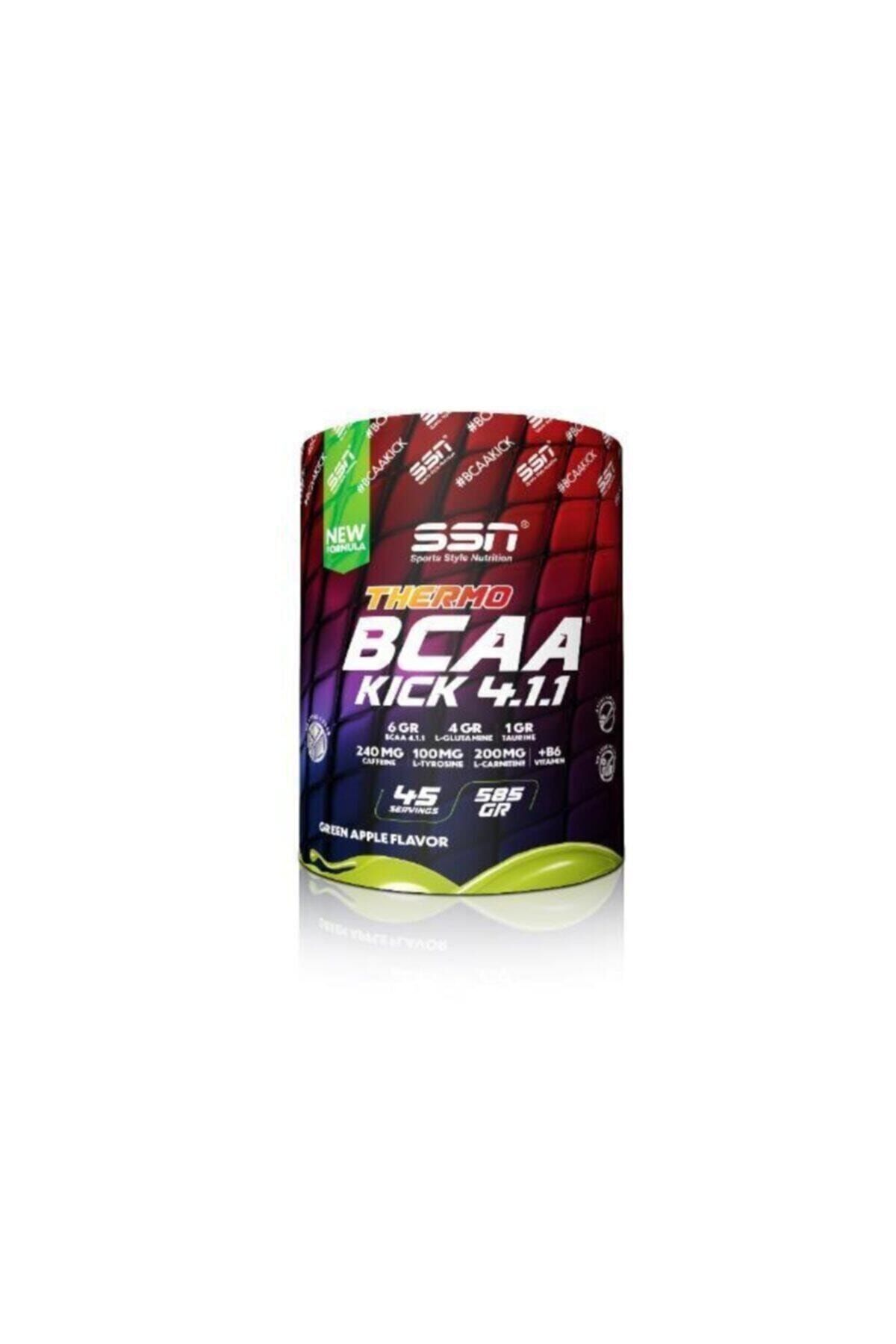 SSN Sports Style Nutrition Ssn Bcaa Thermo Kick 585 Gr Yeşil Elma