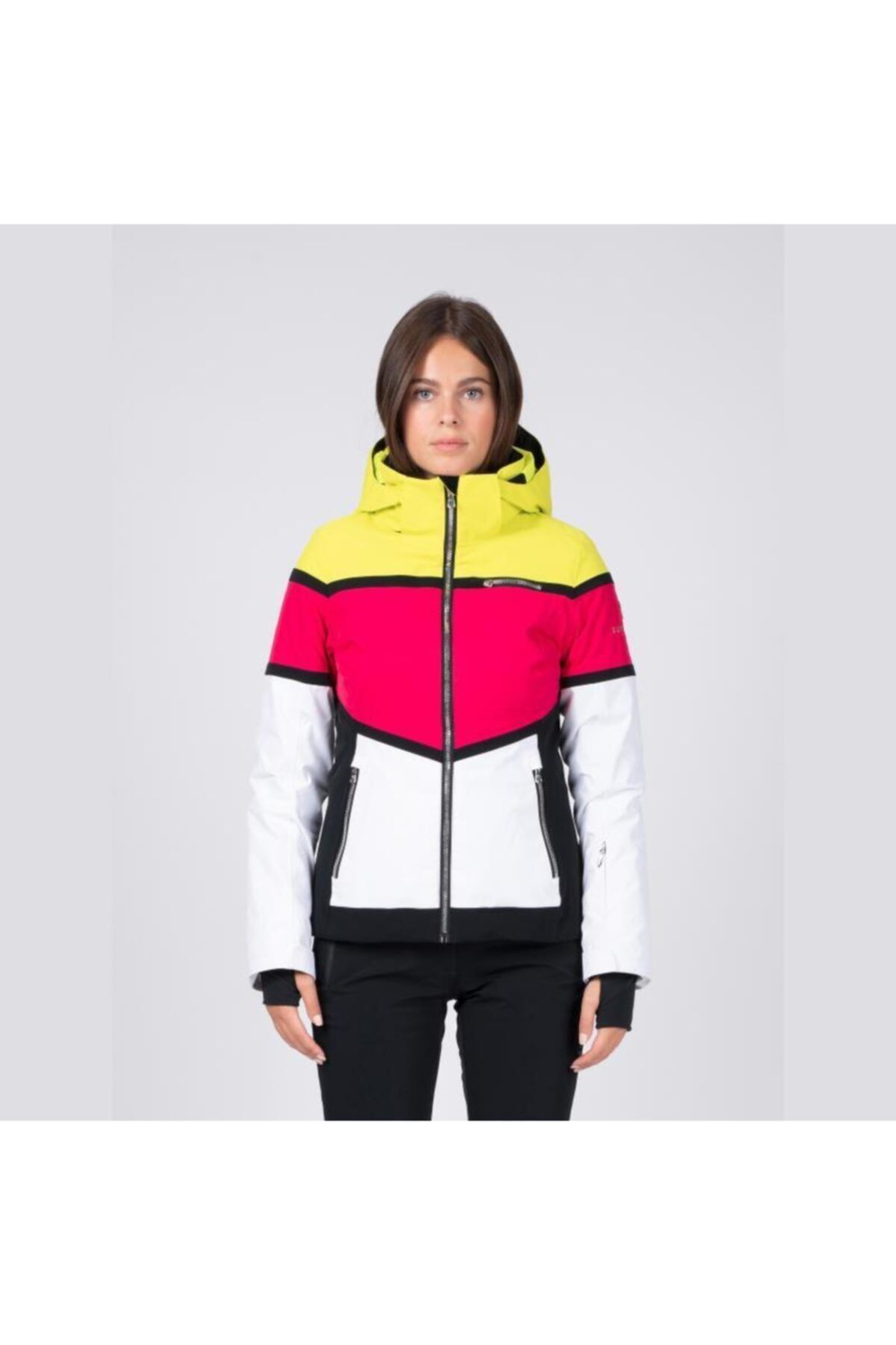 Sun Valley Kimbell Kadın Kayak Ve Snowboard Mont Jaune Fluo