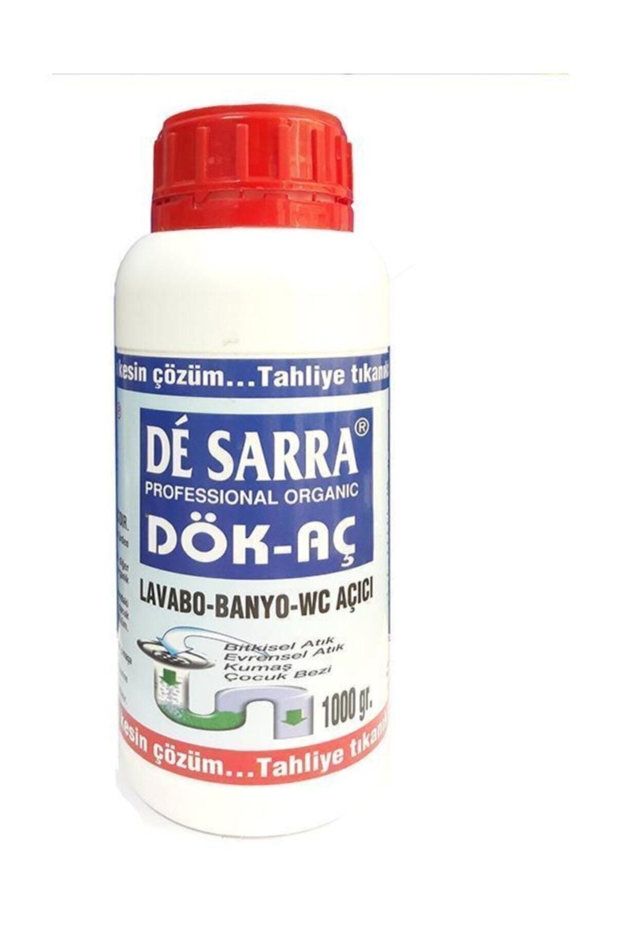 De Sarra Dök Aç Lavabo Wc Banyo Açıcı 1000 gr