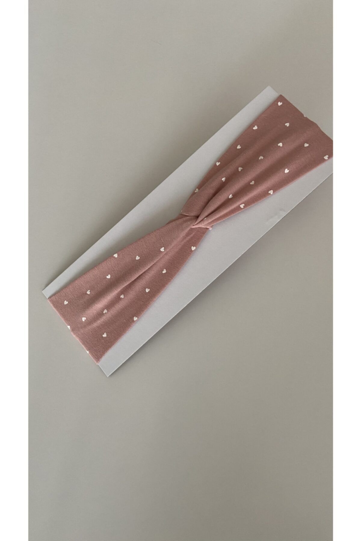 swan butik Yetişkin Bandana Saç Bandı Pudra Pembe