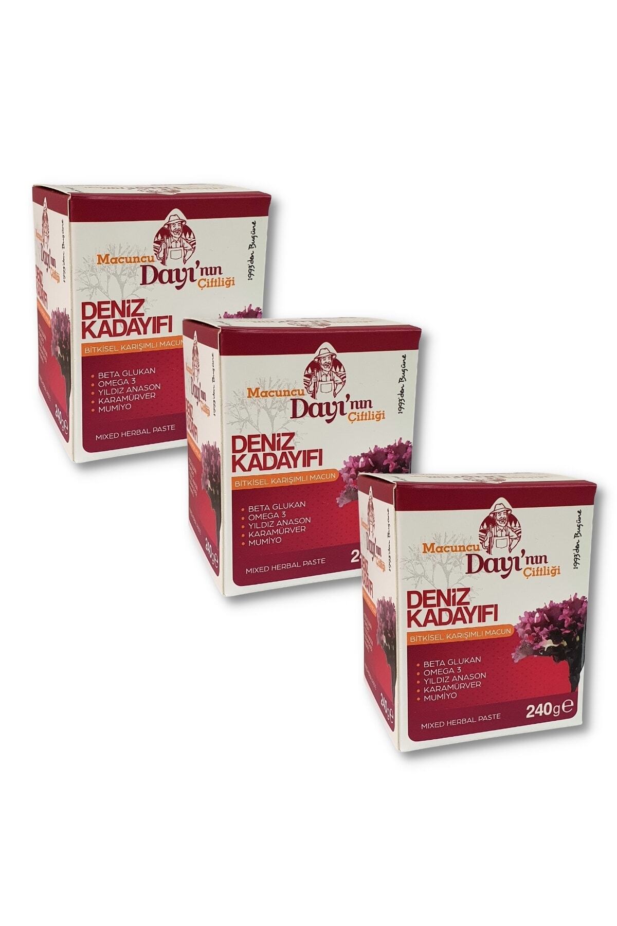 Macuncu Dayı'nın Çiftliği Deniz Kadayıfı Macunu 240 Gr X 3 Adet