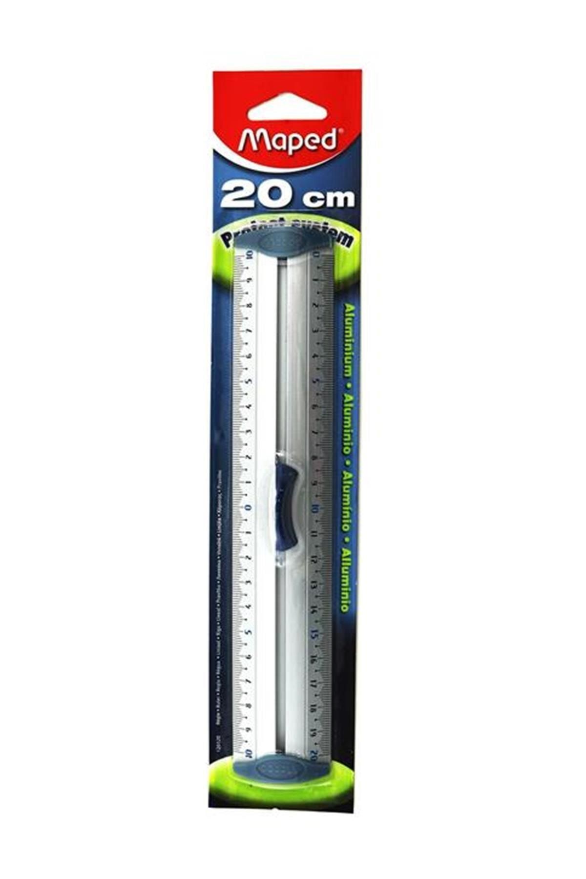 Maped 20 cm Trıple Desimetre Alümin Cetvel
