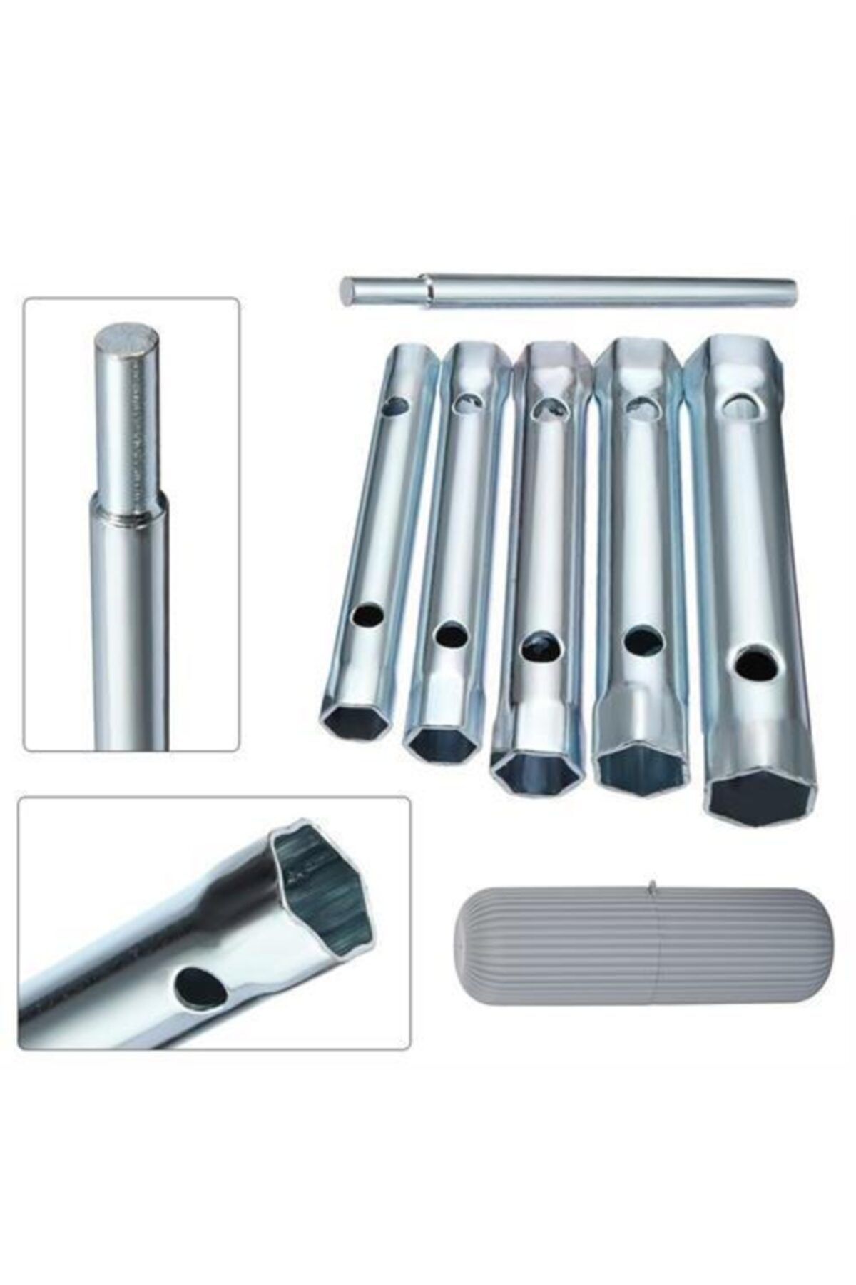 ModaCar Lacrosse Torklu 5 Ebat Buji Sökme Takma Anahtarı Kutulu Set 428896 6 Lı