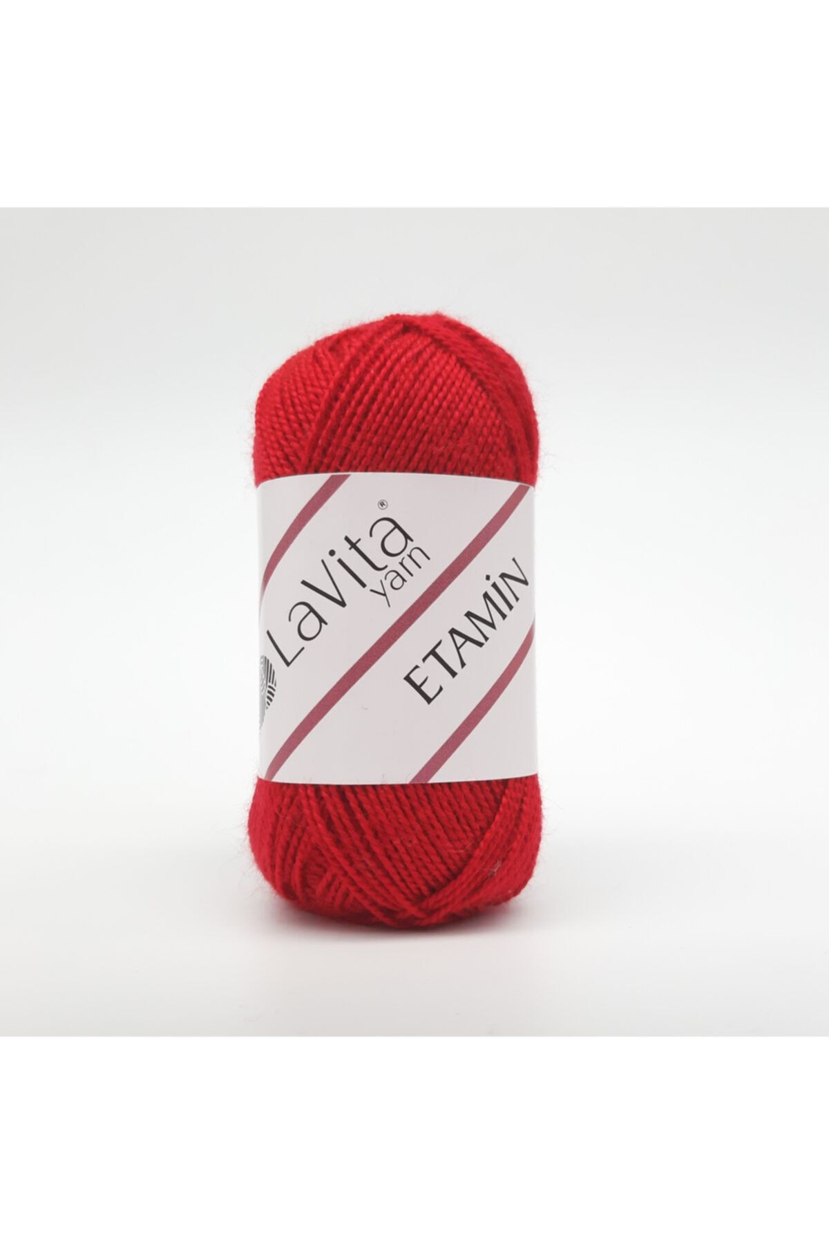 LaVita Yarn Etamin, Kanaviçe Ve Punch Ipi (2734-kırmızı) 30gr - 130mt - 1 Adet,