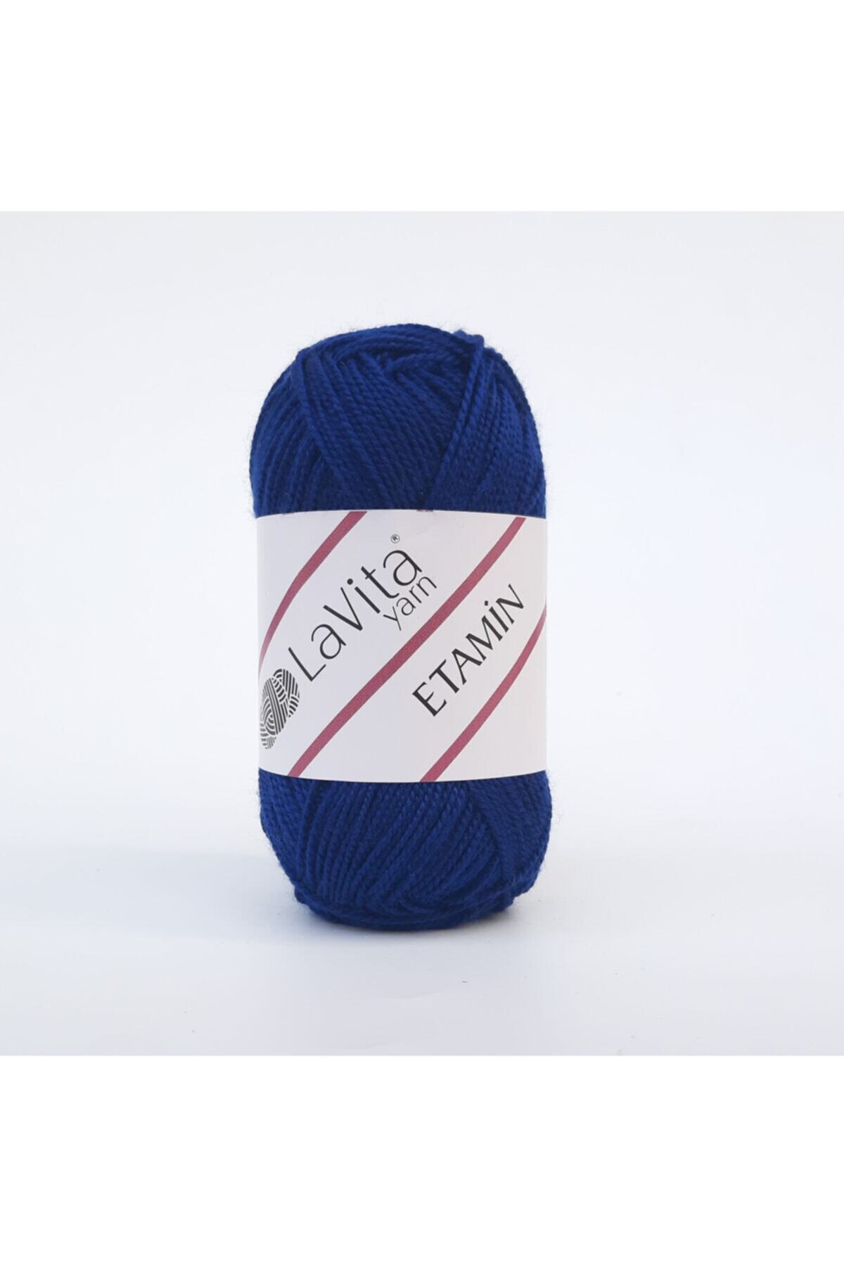 LaVita Yarn Etamin, Kanaviçe ve Punch Ipi (0005-lacivert) 30gr - 130mt - 1 Adet*