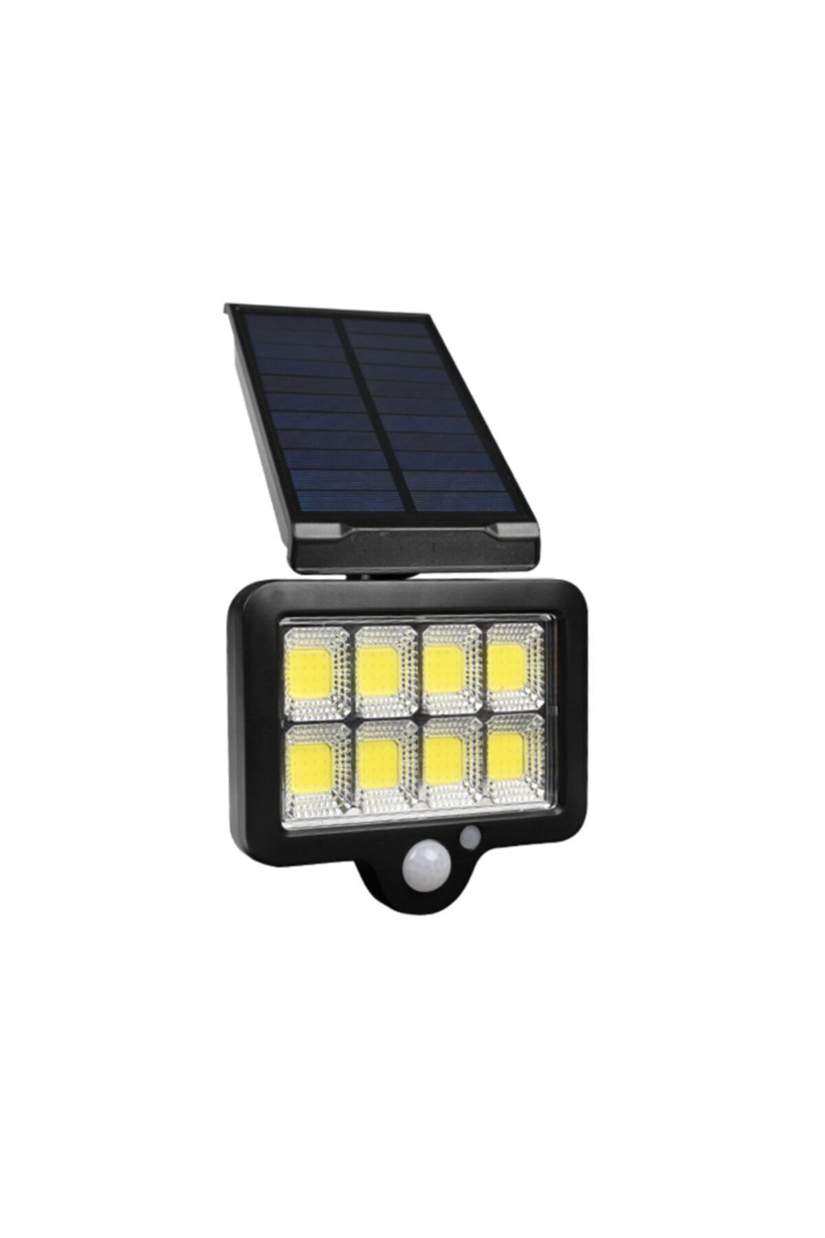gaman Solar Güneş Enerjili Bahçe Sokak Balkon Aydınlatma Su Geçirmez Beyaz Işık 128 Led