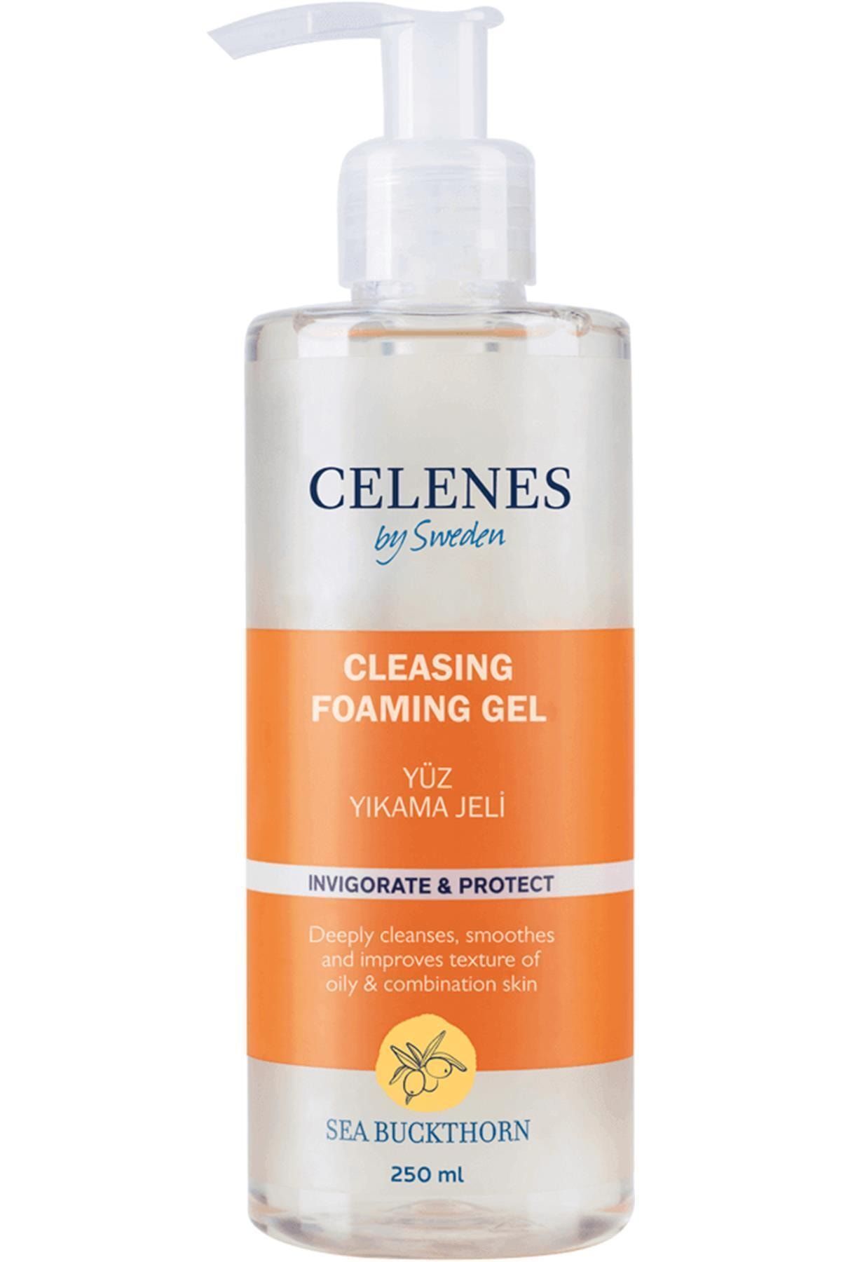 CELENS Sea Buckthorn Yüz Yıkama Jeli Yağlı Ve Karma Ciltler 250 ml