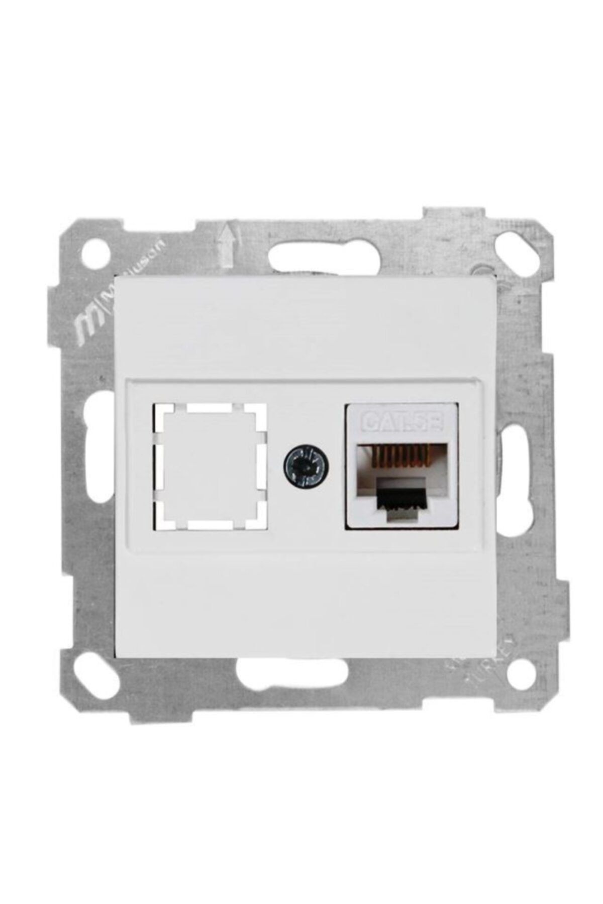 Mutlusan Rita Mek Tuş Data Prizi 1 Rj45 Cat5e + 5 Adet
