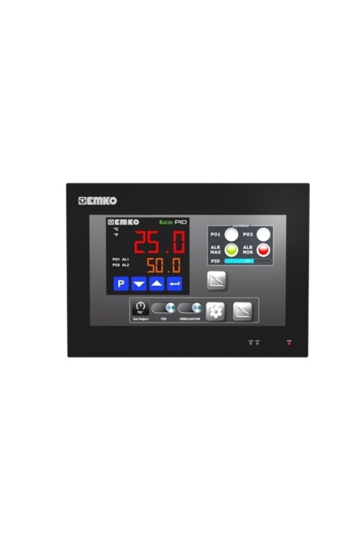 emko Profesyonel Operatör Paneli Proop Black 10 control (proop.black-10c.e)