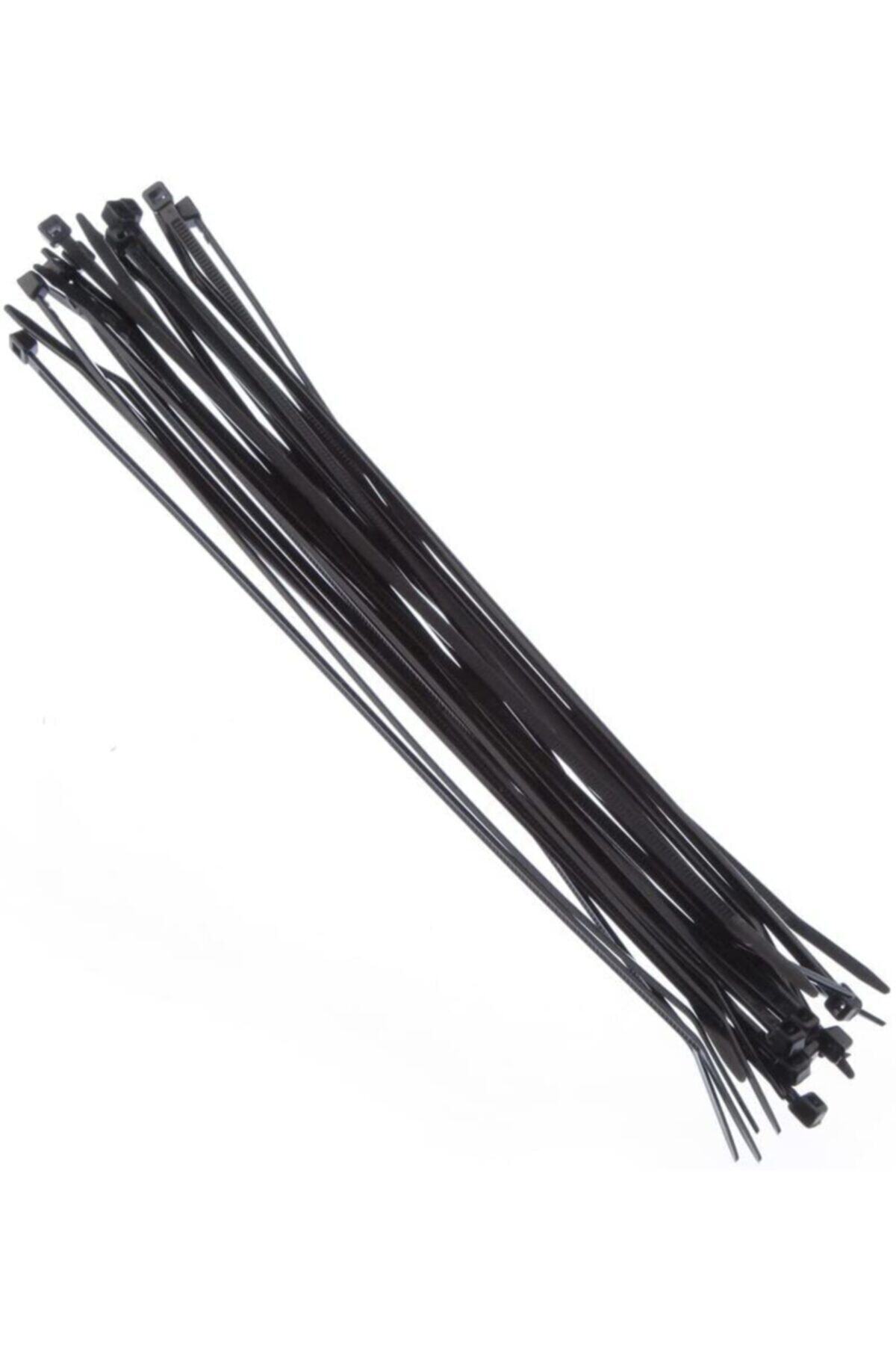 Tekİş Kablo Bağı 20 Adet Siyah Cırt Bağ 200 X 2.5mm