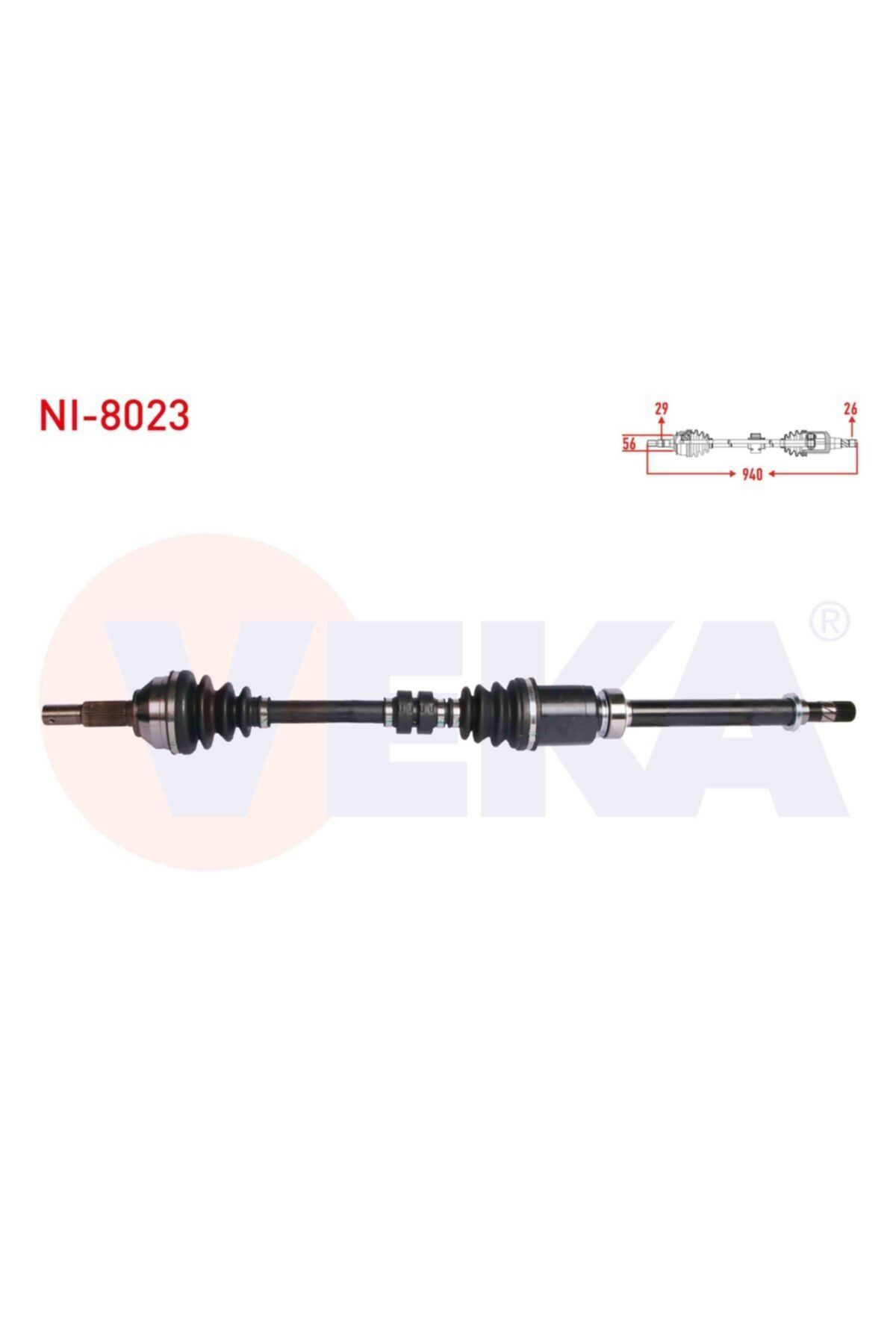 ünlü oto Komple Aks Sag On Nıssan Qashqaı (j10) 1.6i M-t Uzunluk 940 Mm 2007-2014