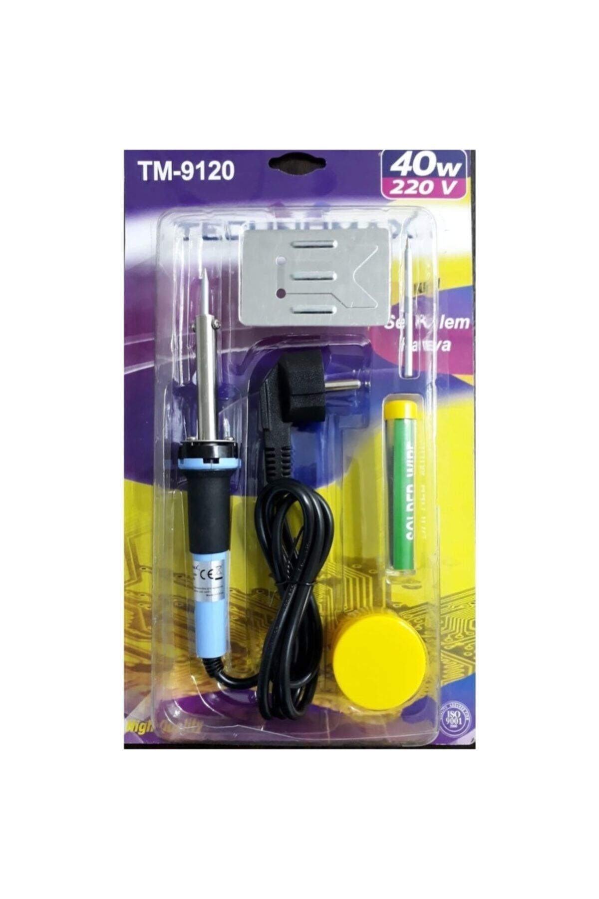 Lisinya Kalem Havya Seti Lehim Yedek Uç 40w Technomax Tm-9120