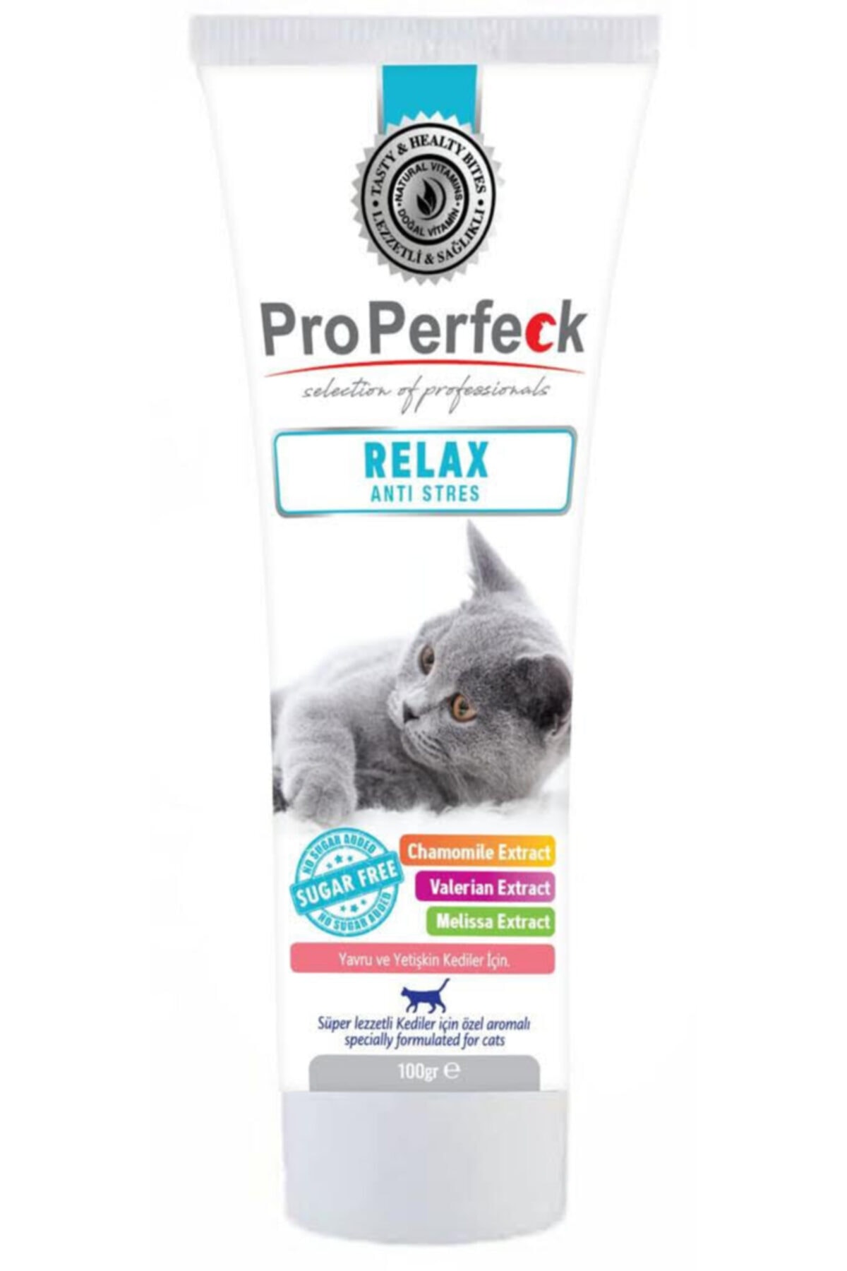 pro perfeck Relax Anti Stres Kedi Sakinleştirici Paste Macunu 100 gr