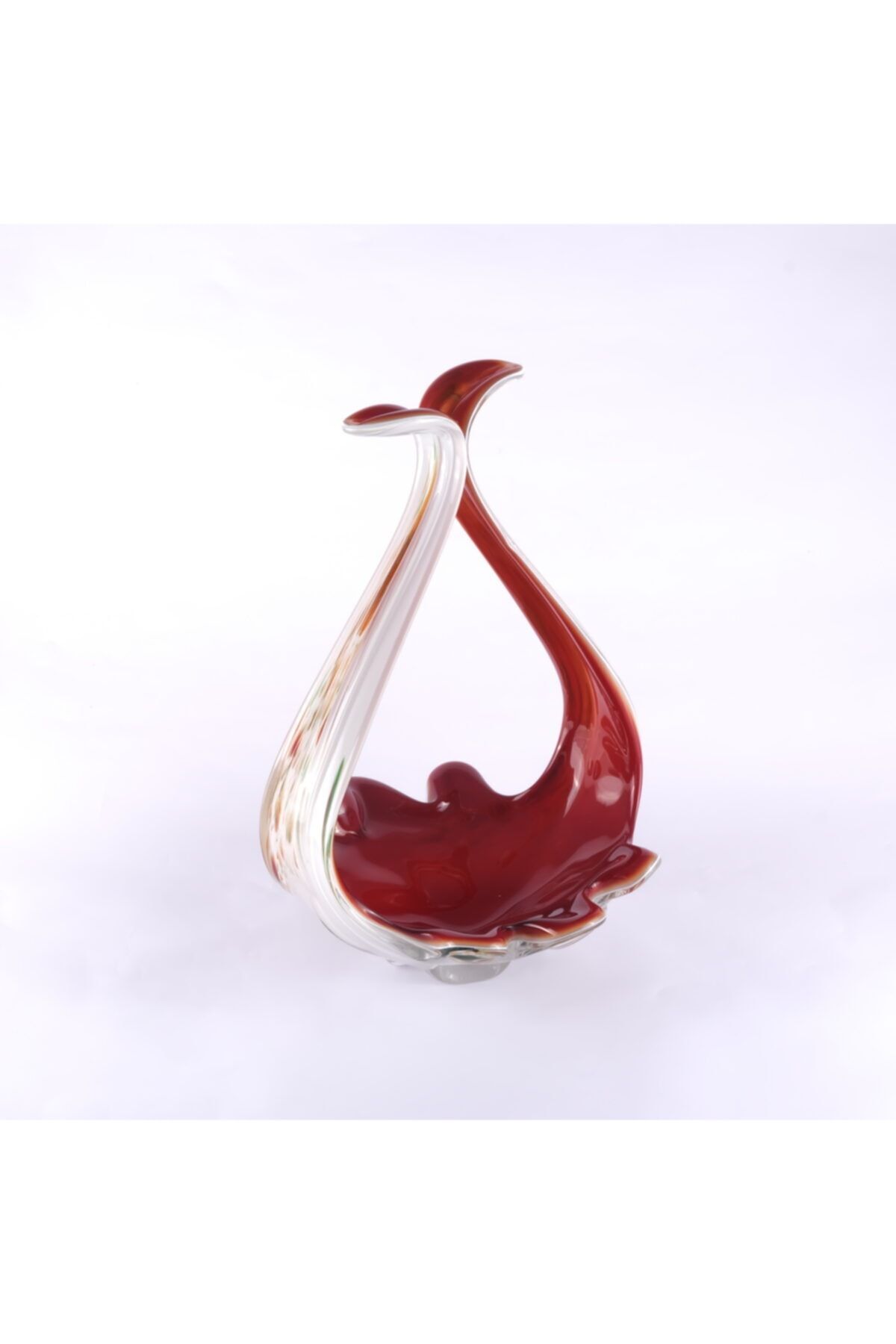 MURANO Bordo Beyaz Renkli Taraklı Şekerlik