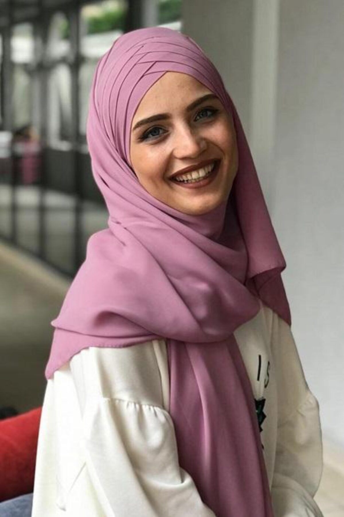 moda as 4 Drapeli Krep Şal