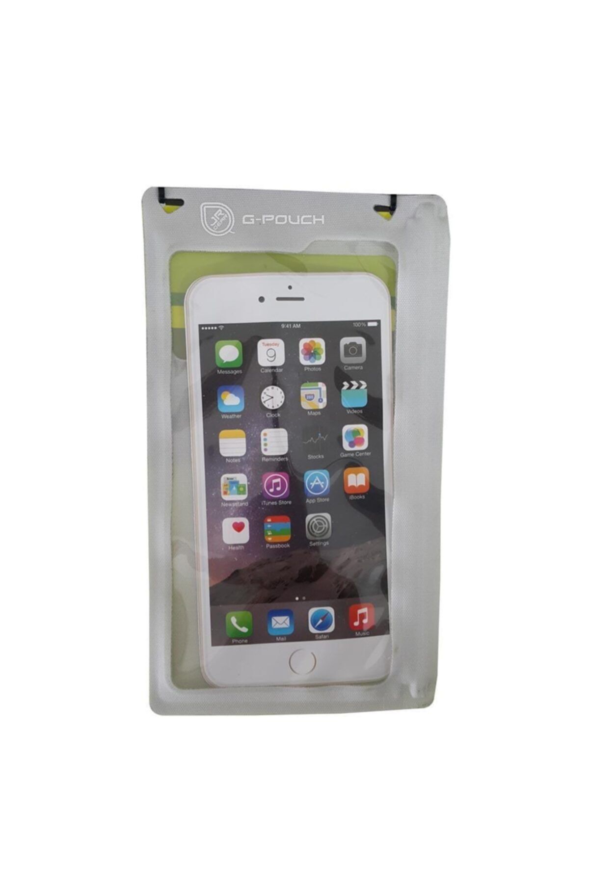 Jr Gear G Pouch Su Geçirmez Telefon Kılıfı-gri
