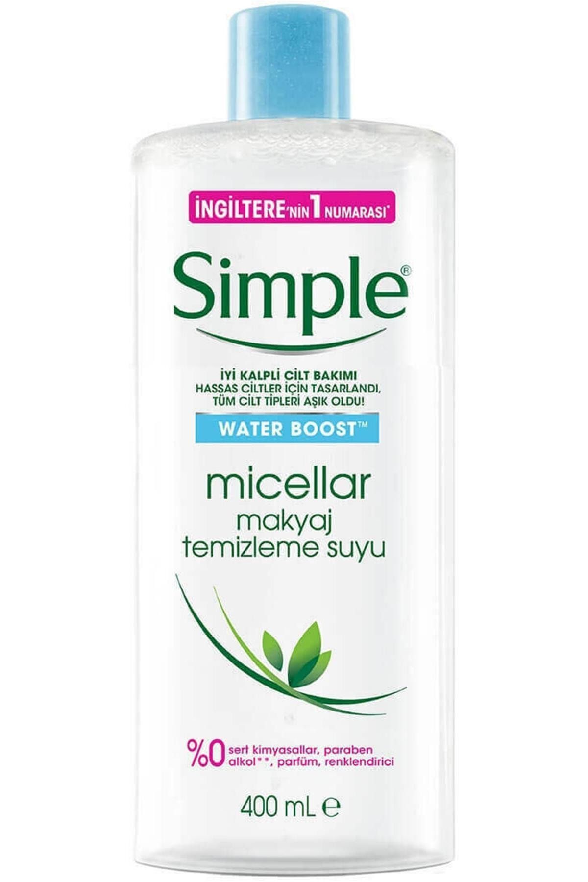 Simple Water Boost Micellar Makyaj Temizleme Suyu 400ml