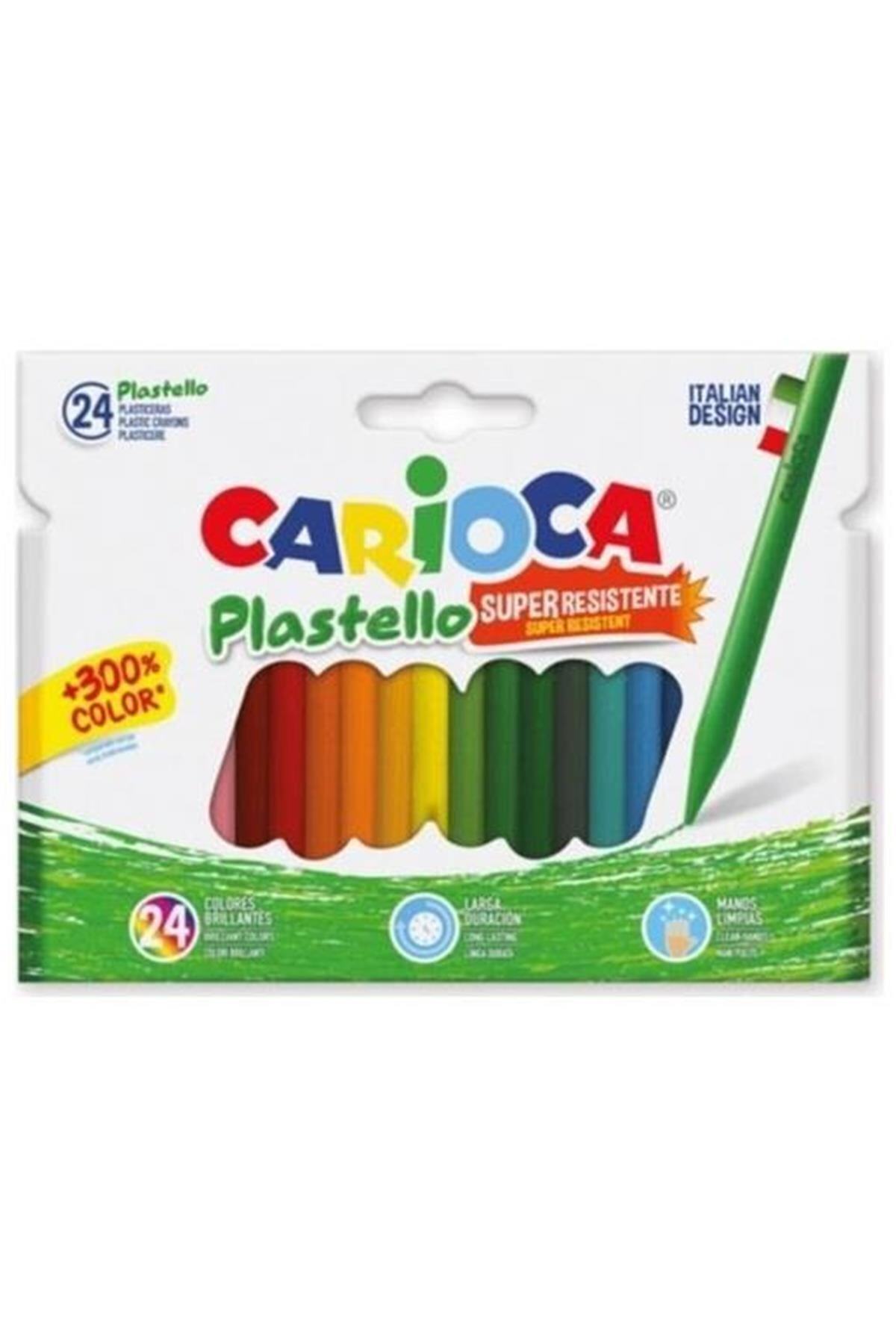 CARIOCA Marka: Carioca 24 Renk Elleri Kirletmeyen Pastel Boya 42880
