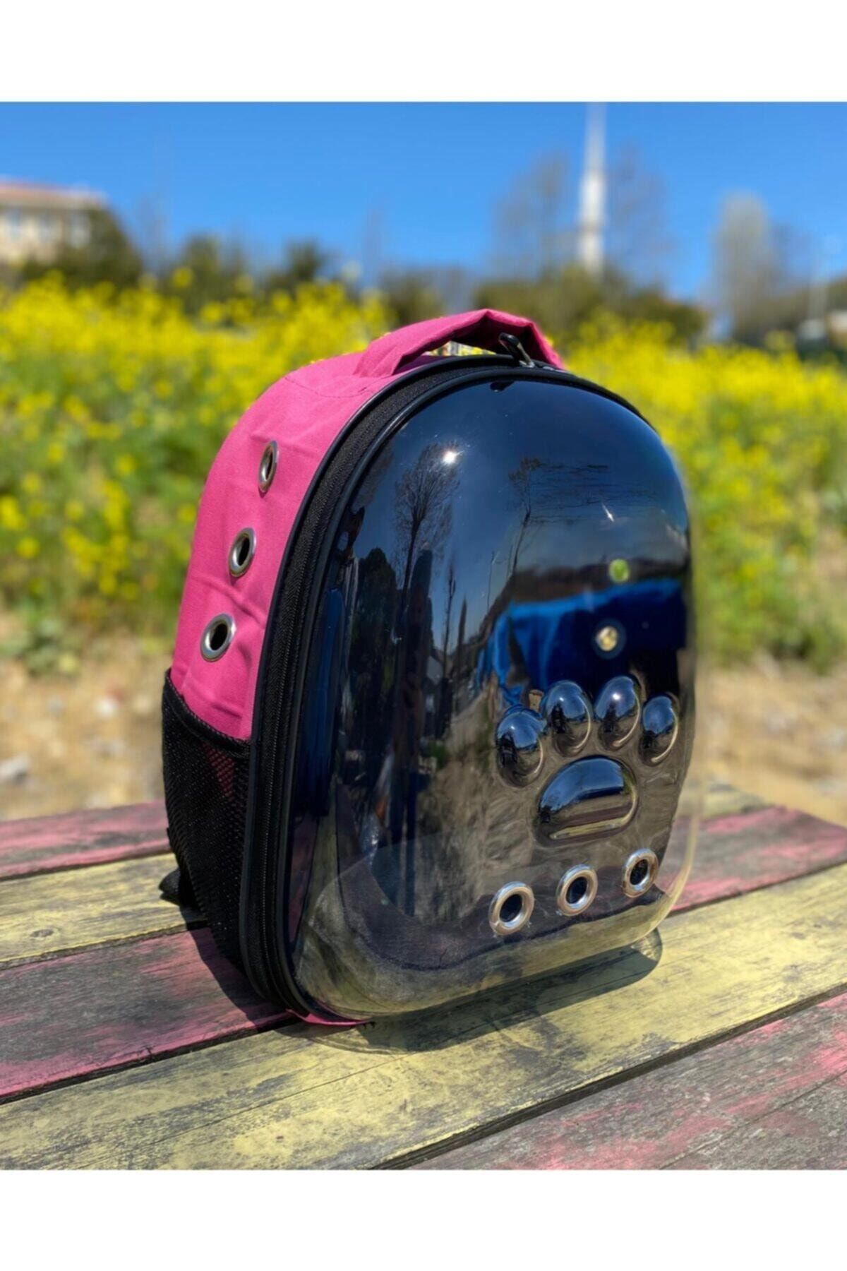 Mojo Pati Kabartmalı Astronot Taşıma Çantası Pembe