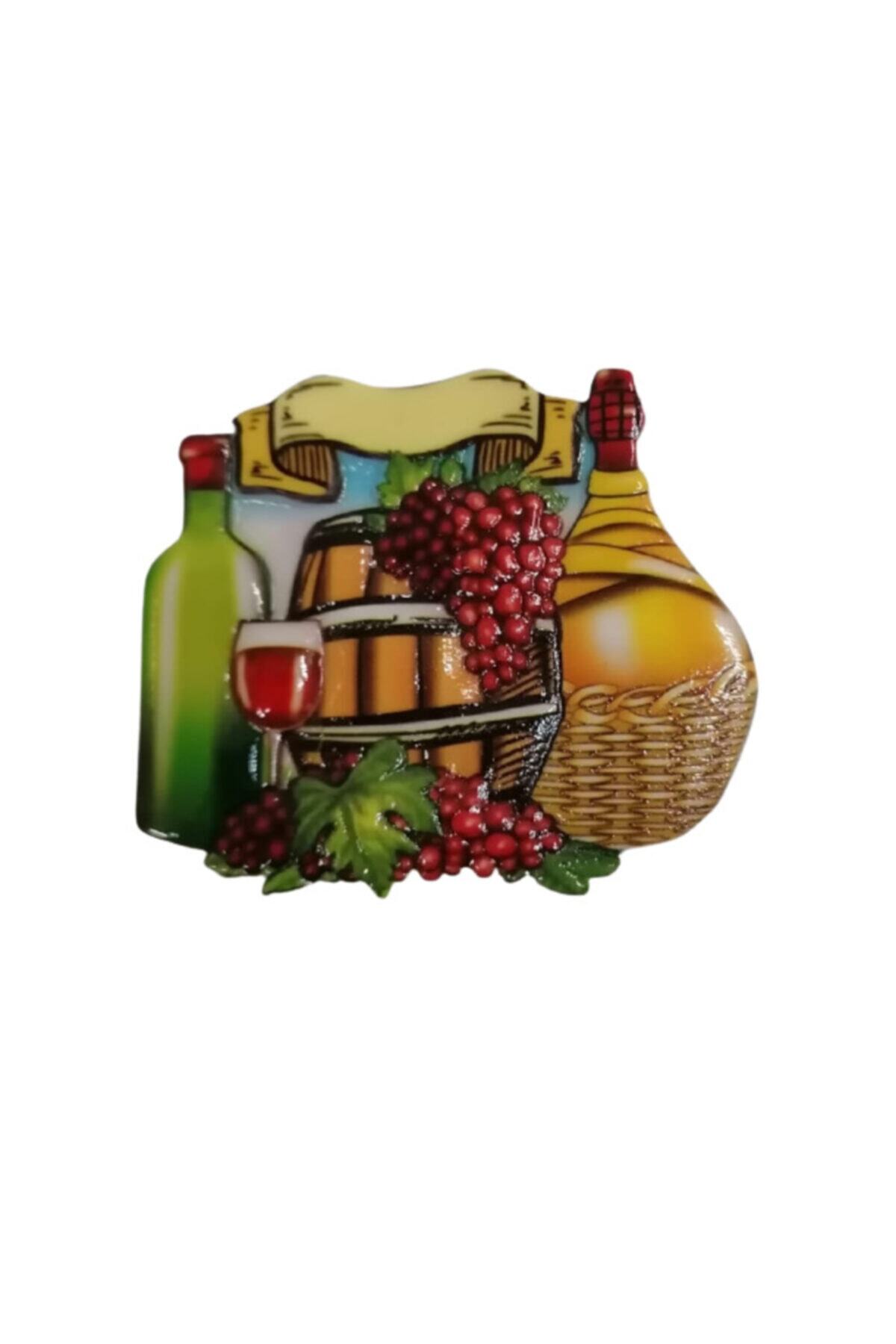 RESA Buzdolabı Magneti Üzüm Sepeti