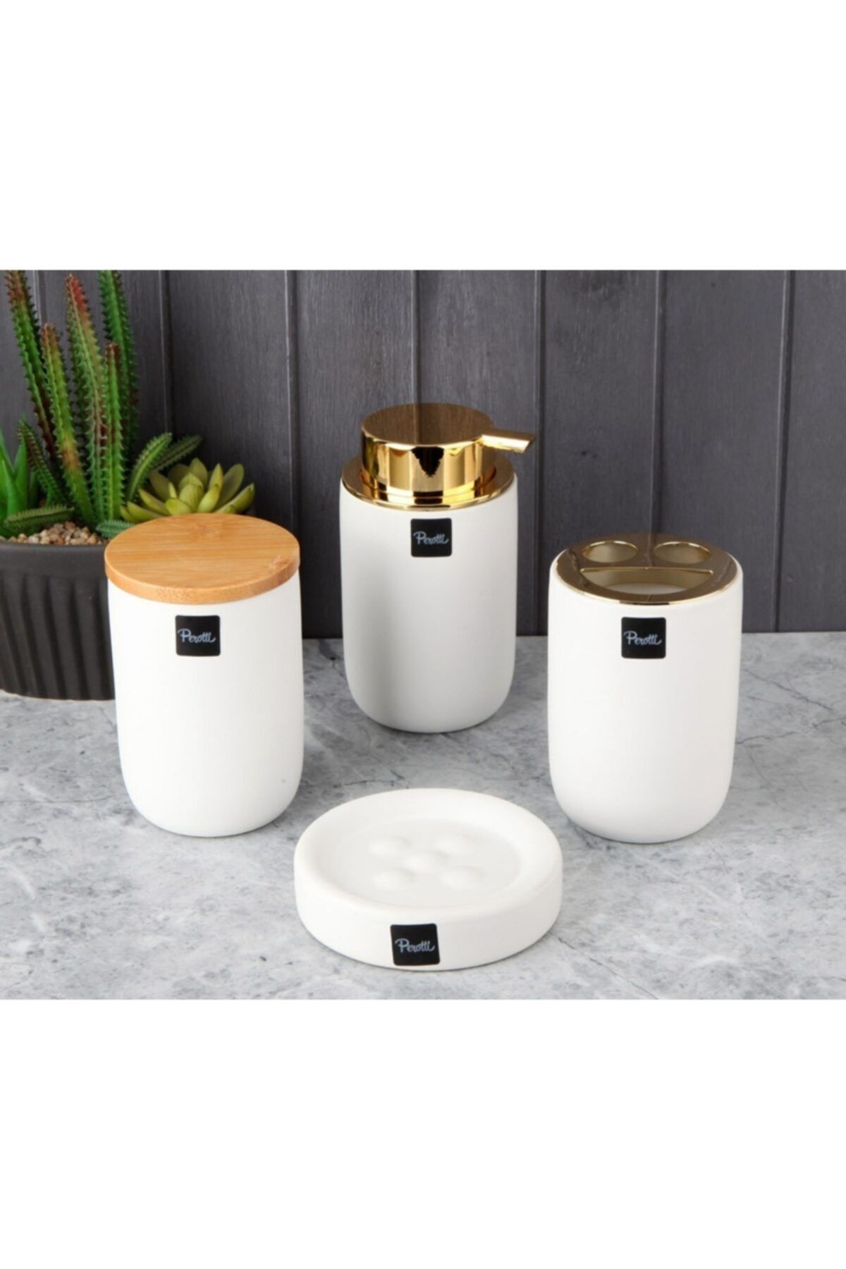 Perotti Banyo Seti 4 Parça Gıbson Dg-7000000015294