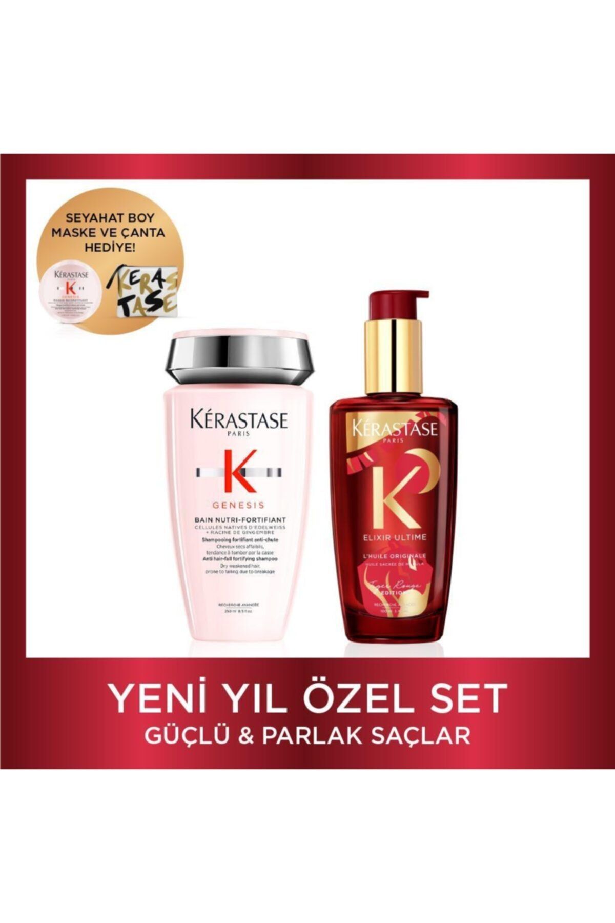 Kerastase Yeni Yıl Özel Seti-güçlü Ve Parlak Saçlar
