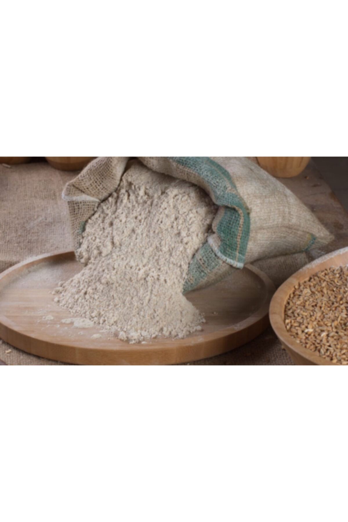 ORGANİKANNELER Buğday Unu 1 Kg, Değirmende Öğütülmiş Doğal Buğday Unu 1000 Gr