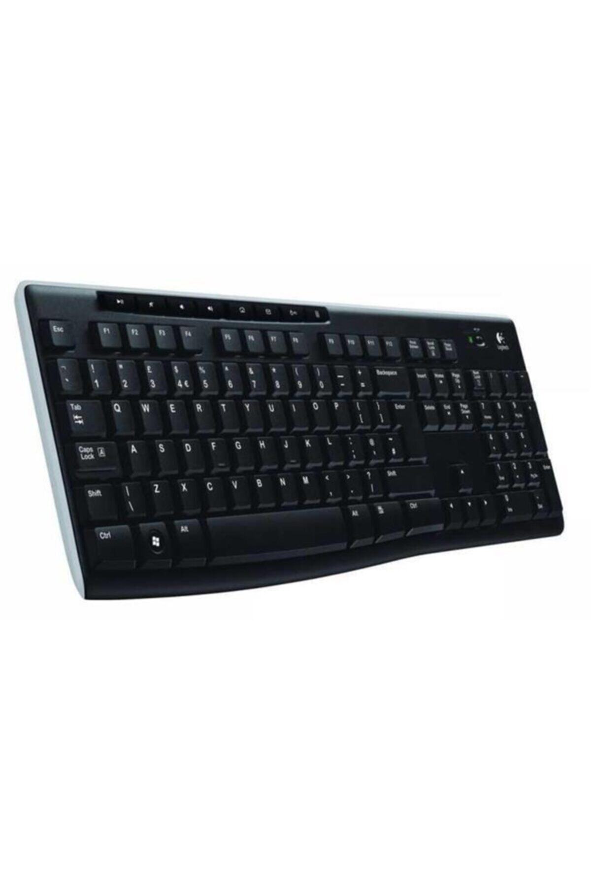 logitech K270 Q Mm Klavye Sıyah 920-003761 Kablosuz
