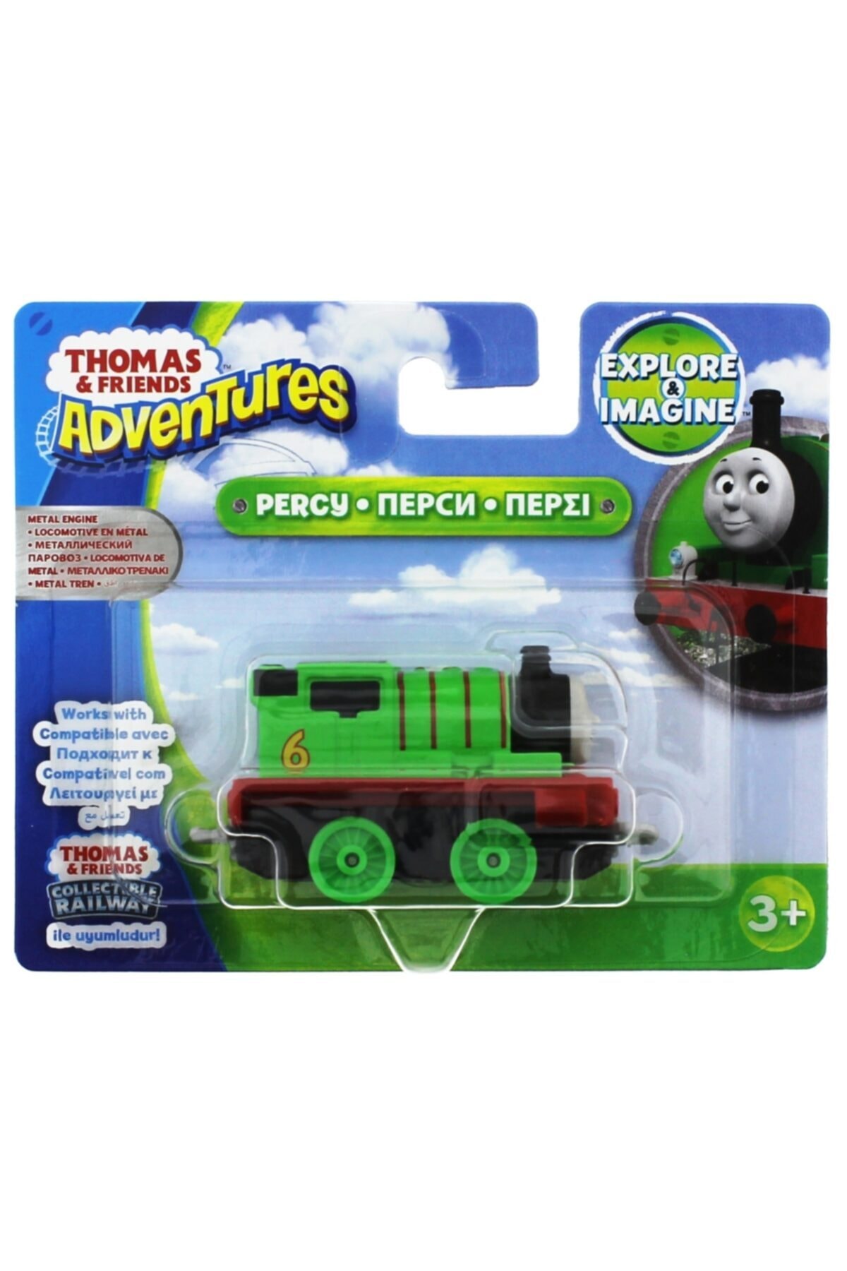 mattel Percy Thomas & Friends Adventures Küçük Tekli Tren