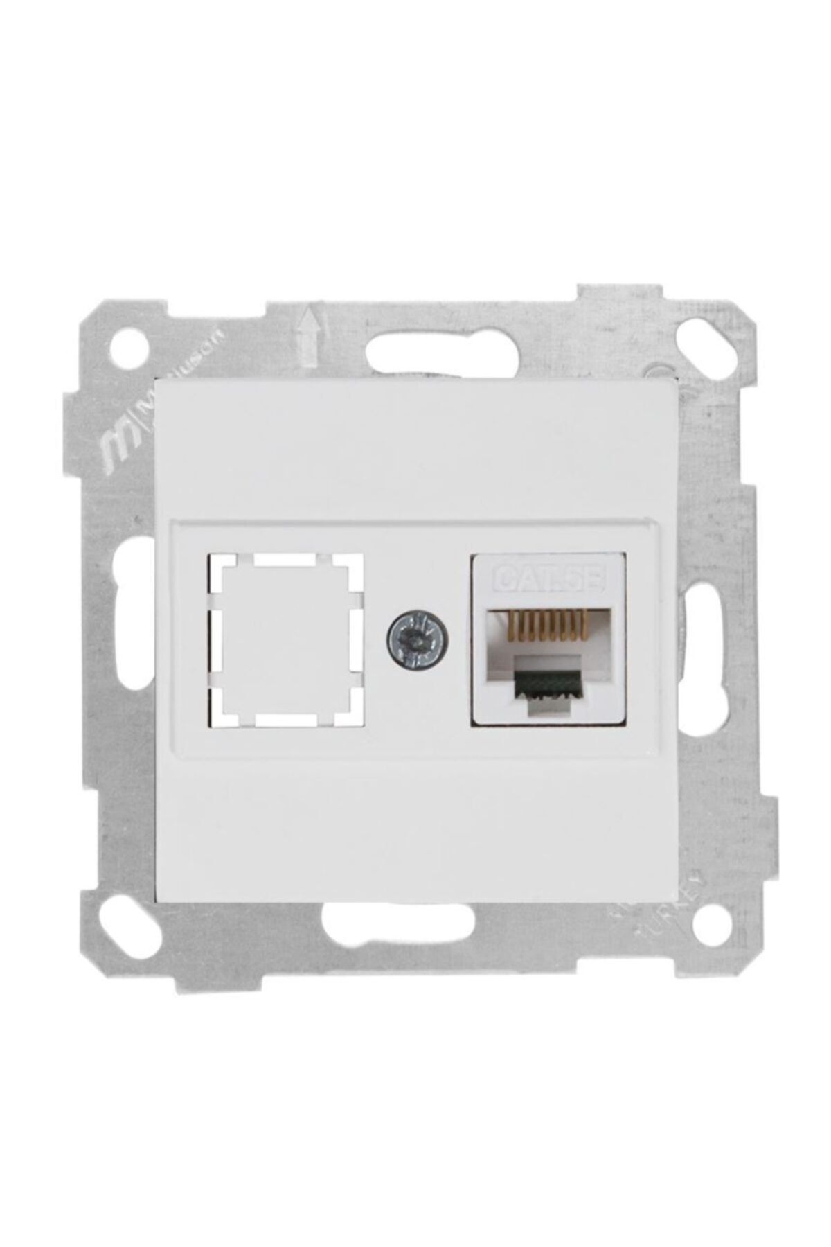 Mutlusan Rita Mek+tuş Data Prizi 1*rj45 Cat6 + 5 Adet