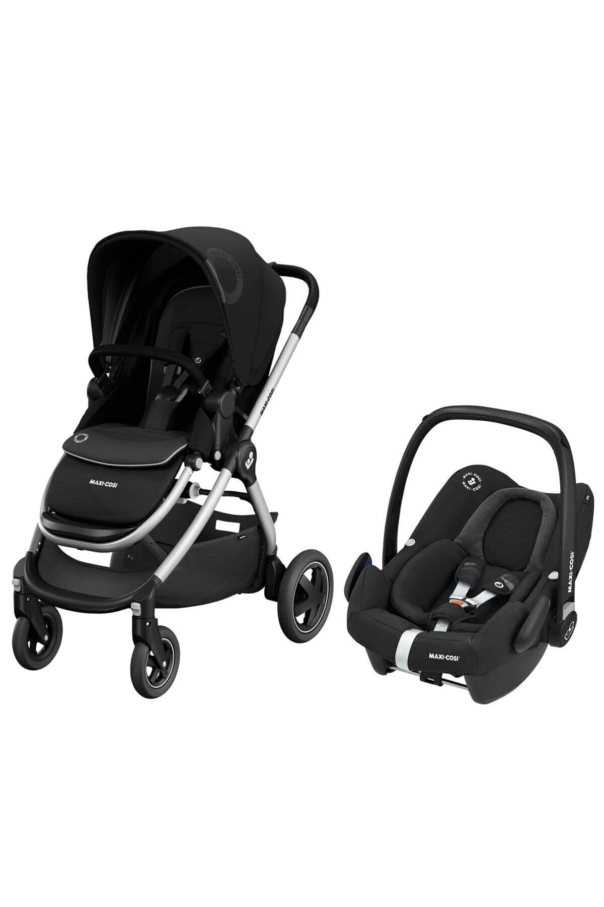 Nuk Maxi-cosi Adorra-rock Travel Sistem Bebek Arabası / Essential Black