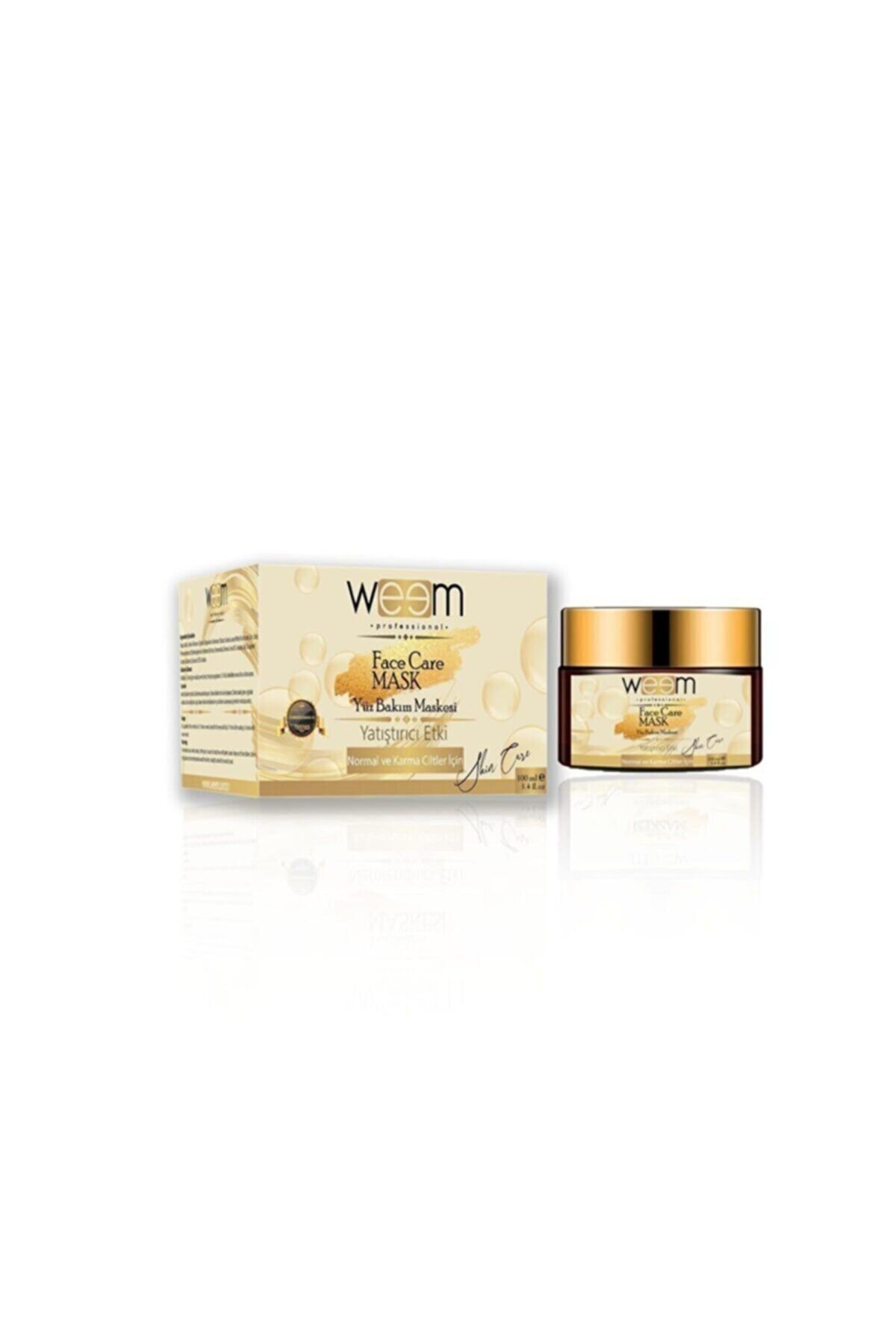 weem Professional Yatıştırıcı Etkili Yüz Bakım Maskesi Normal Ve Karma Ciltler Için 100ml L