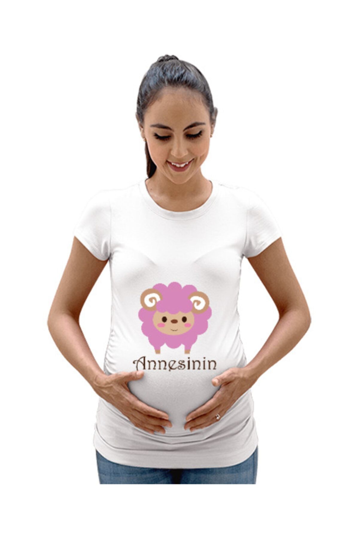 Tisho Annesinin Kuzusu Kadın Hamile Tişört