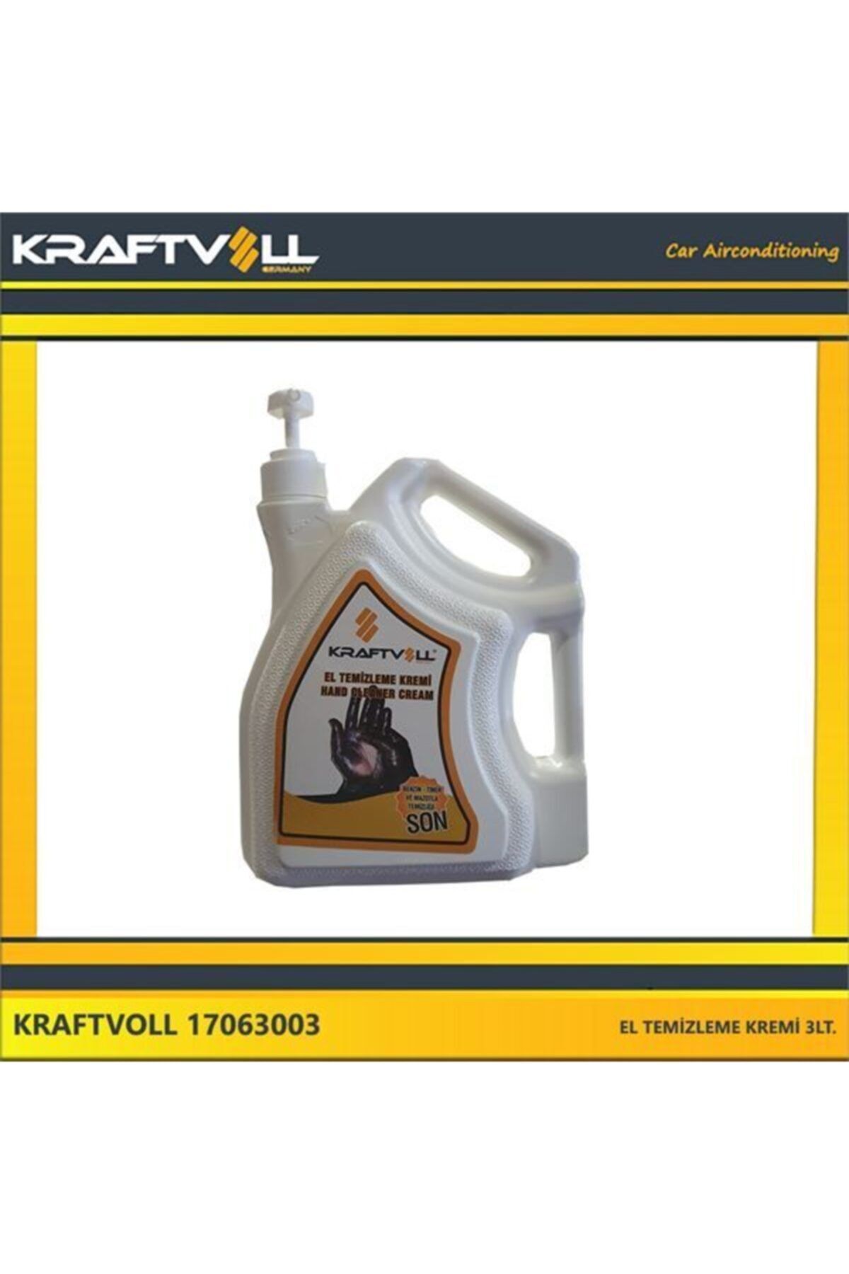 ÖZGÜÇYEDEK El Temızleme Kremı- Granul-yumusatıcı-parfum 3lt. Dozaj Pompalı Bıdon