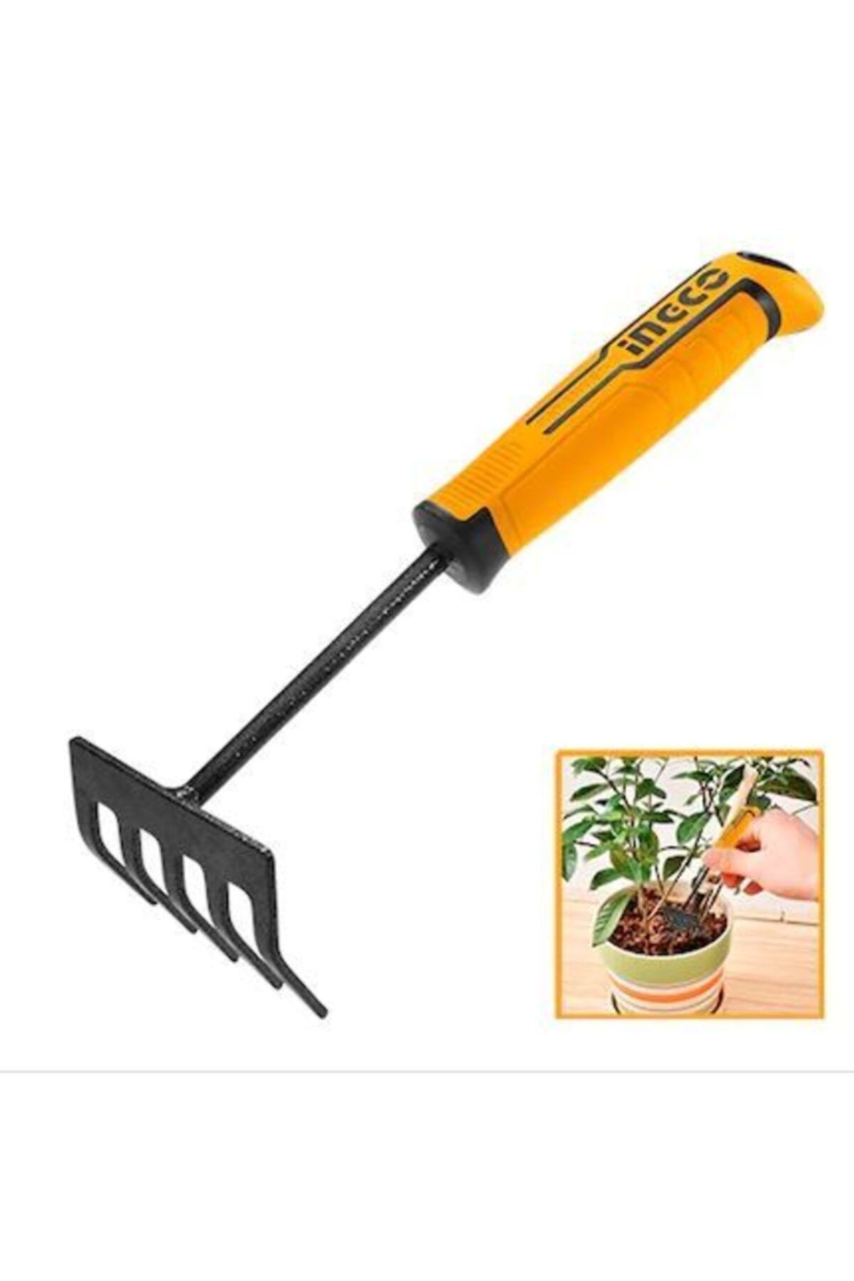 Ingco Metal Bahçe Tırmık