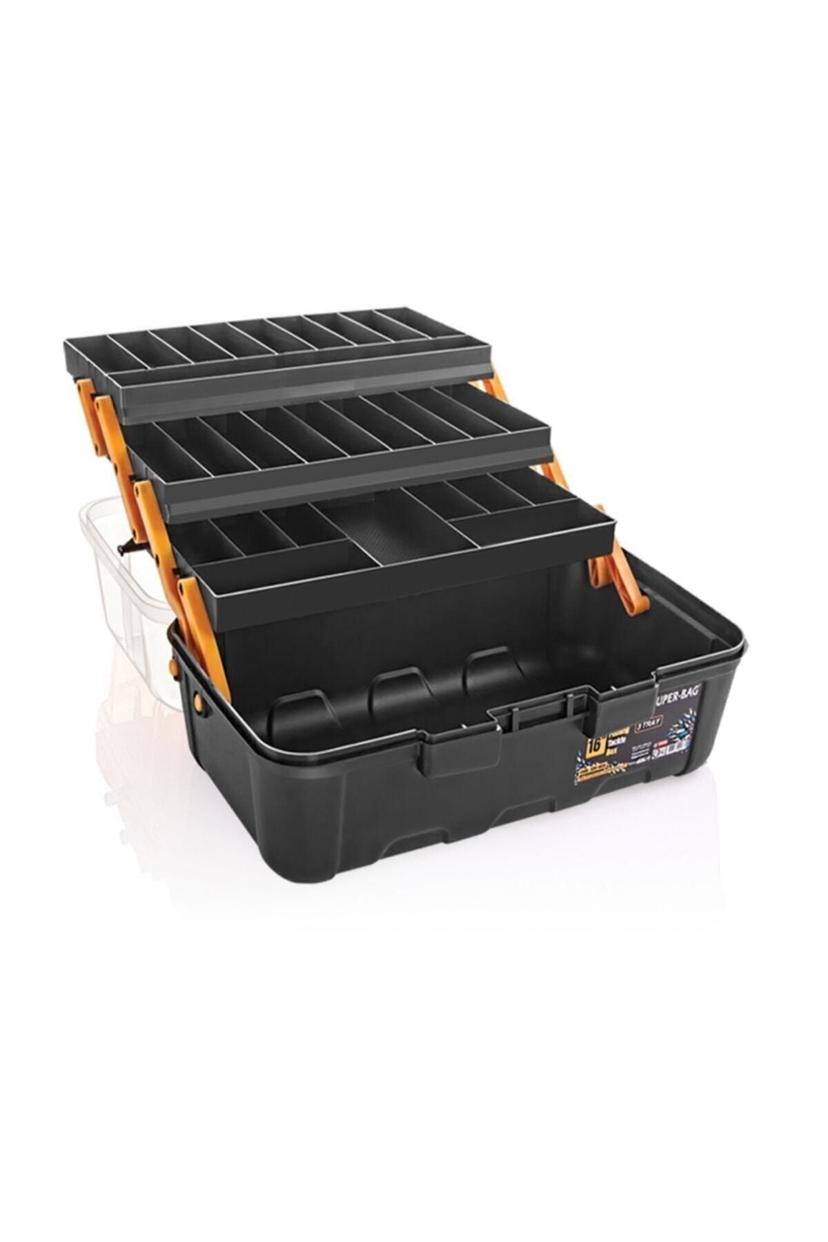 Süper Bag Şeffaf Balıkçı Takım Çantası - Asr5038