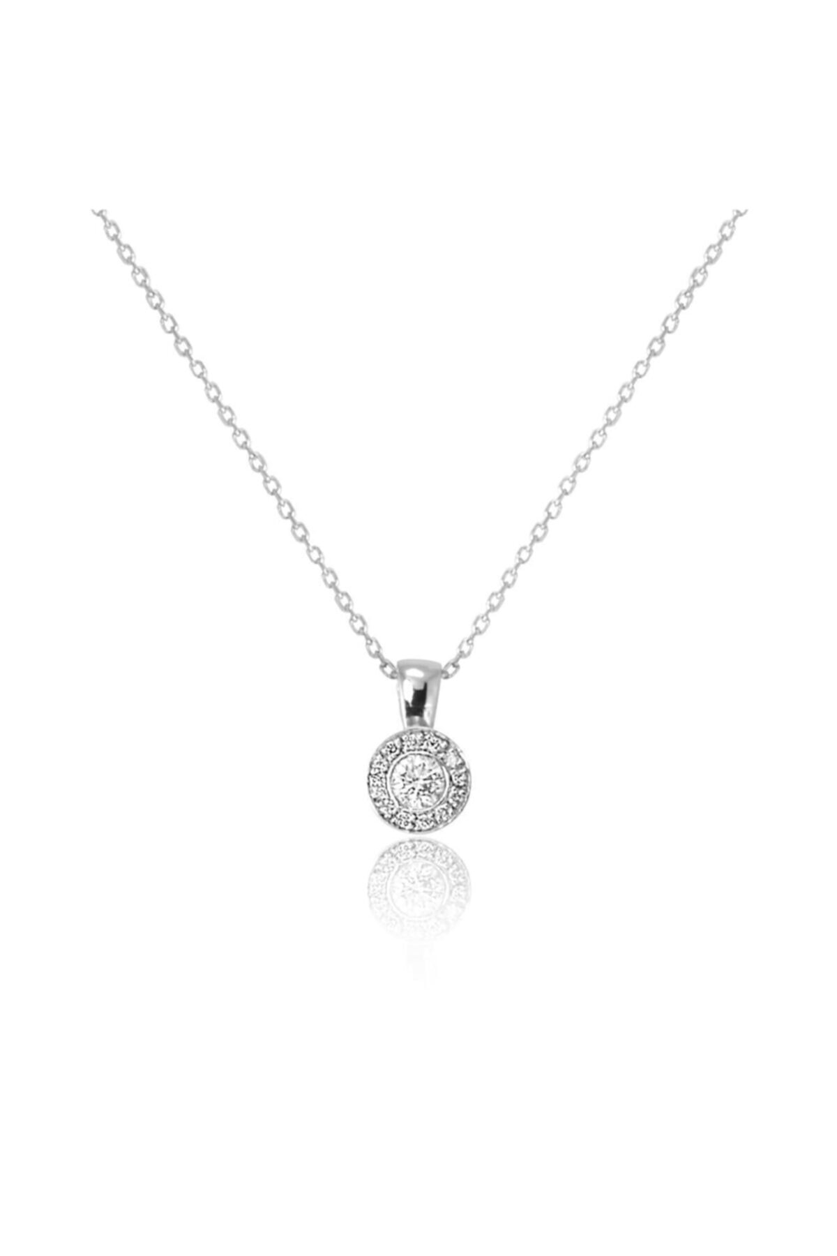 emek mücevher 0.17 Ct. Pırlanta Kolye