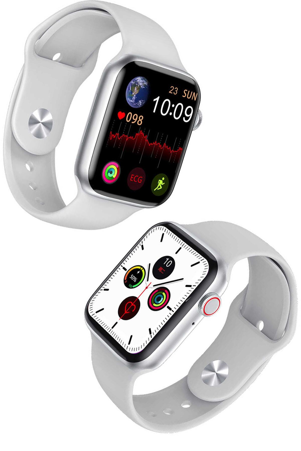WIWU Sw01 Xiaomi Redmi Note 8 Pro Uyumlu Akıllı Saat Watch Konuşma Adımsayar 44mm +popsocket