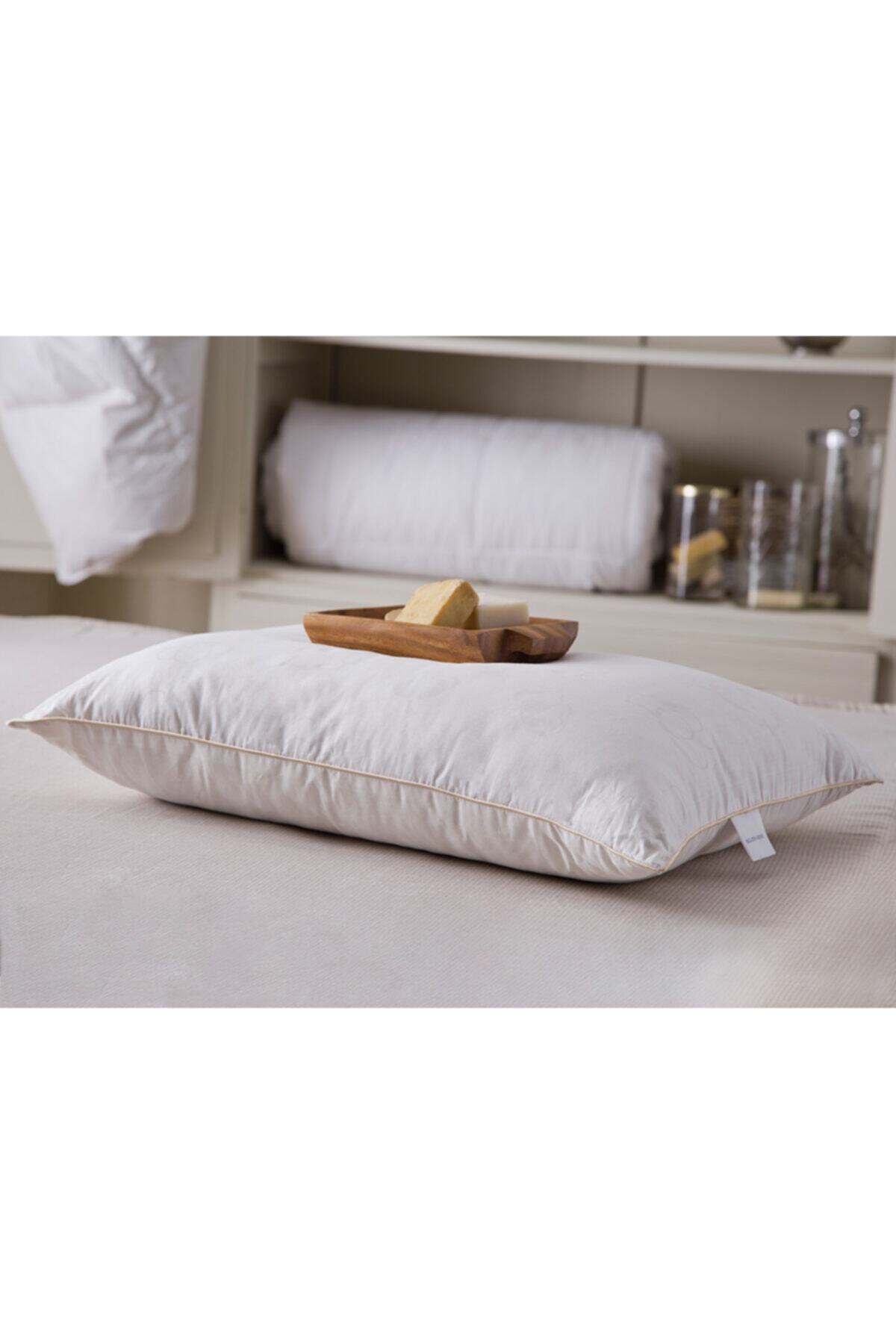 English Home Comfy Pamuk Yastık 50x70 Cm Beyaz