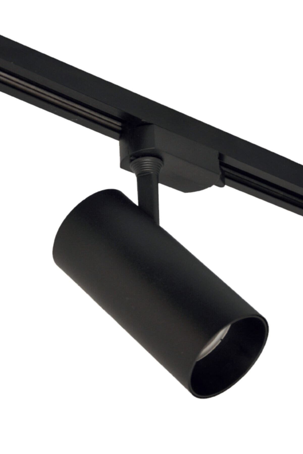 ALFALED 10w Led Ray Spot Siyah Kasa Beyaz Işık - 6500k