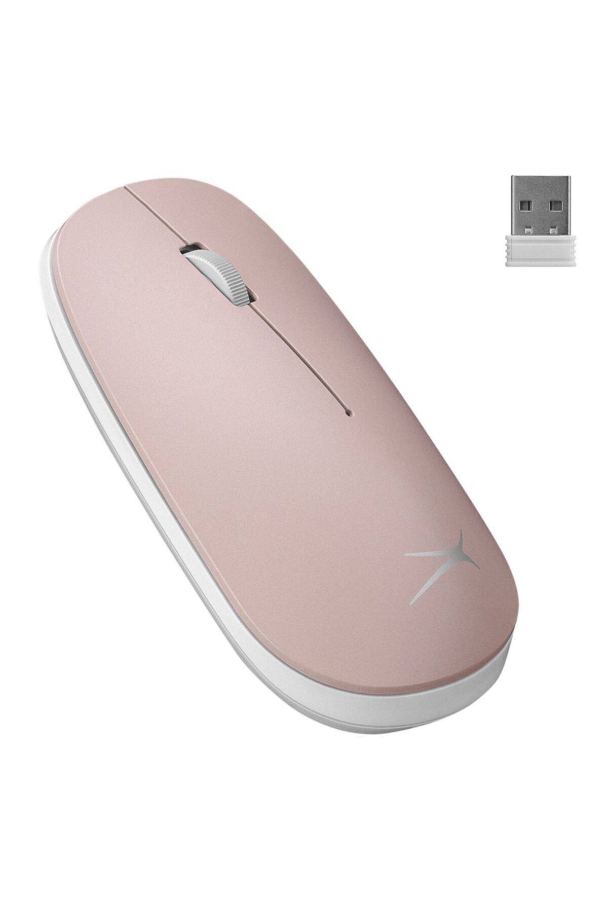Altec Lansing Pembe 2.4ghz Usb 1600dpı Alkalin Pilli Kablosuz Mouse